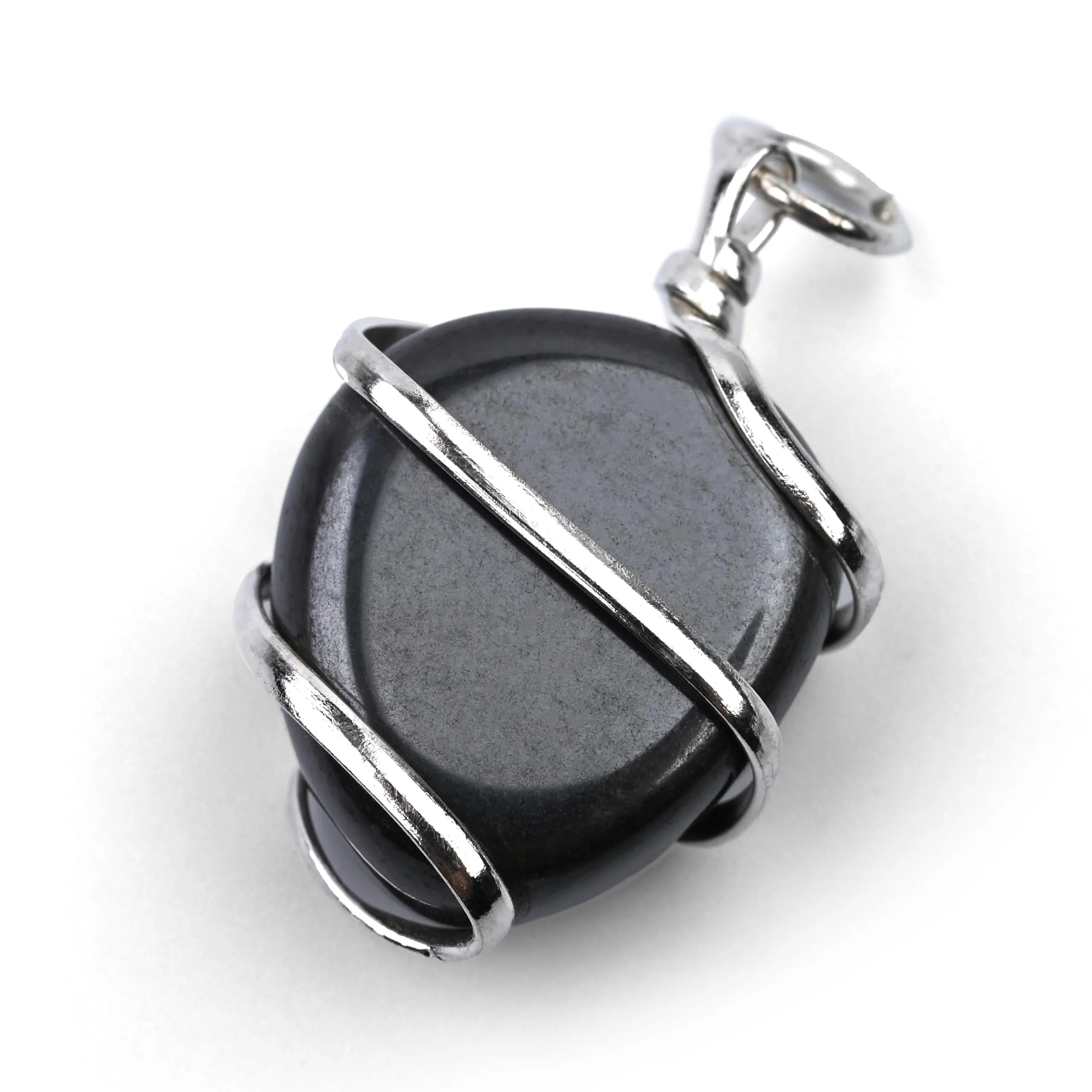 Hematite Healing Crystal Necklace - Protection, Balance & Energy Stone for Strength & Focus