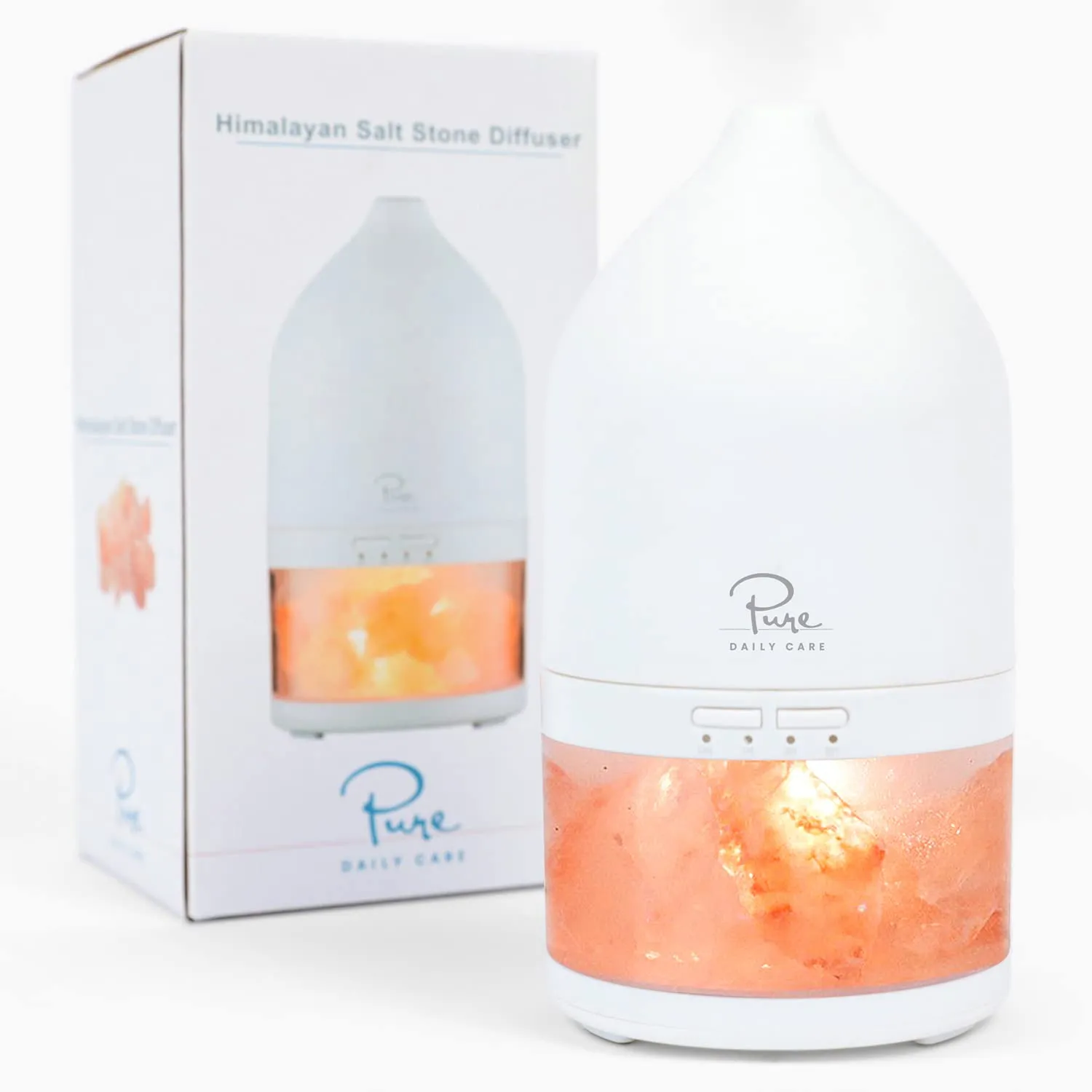 Himalayan Pink Salt Oil Diffuser (White)