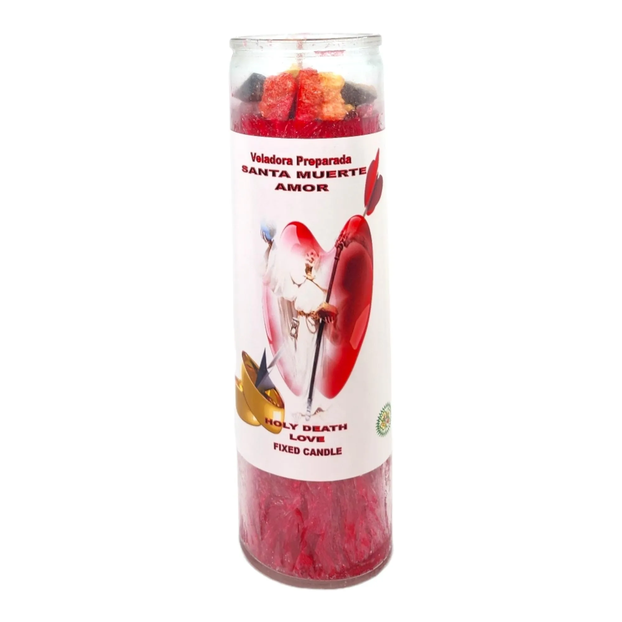 HOLY Death Love-Palm Wax Candle [RED]