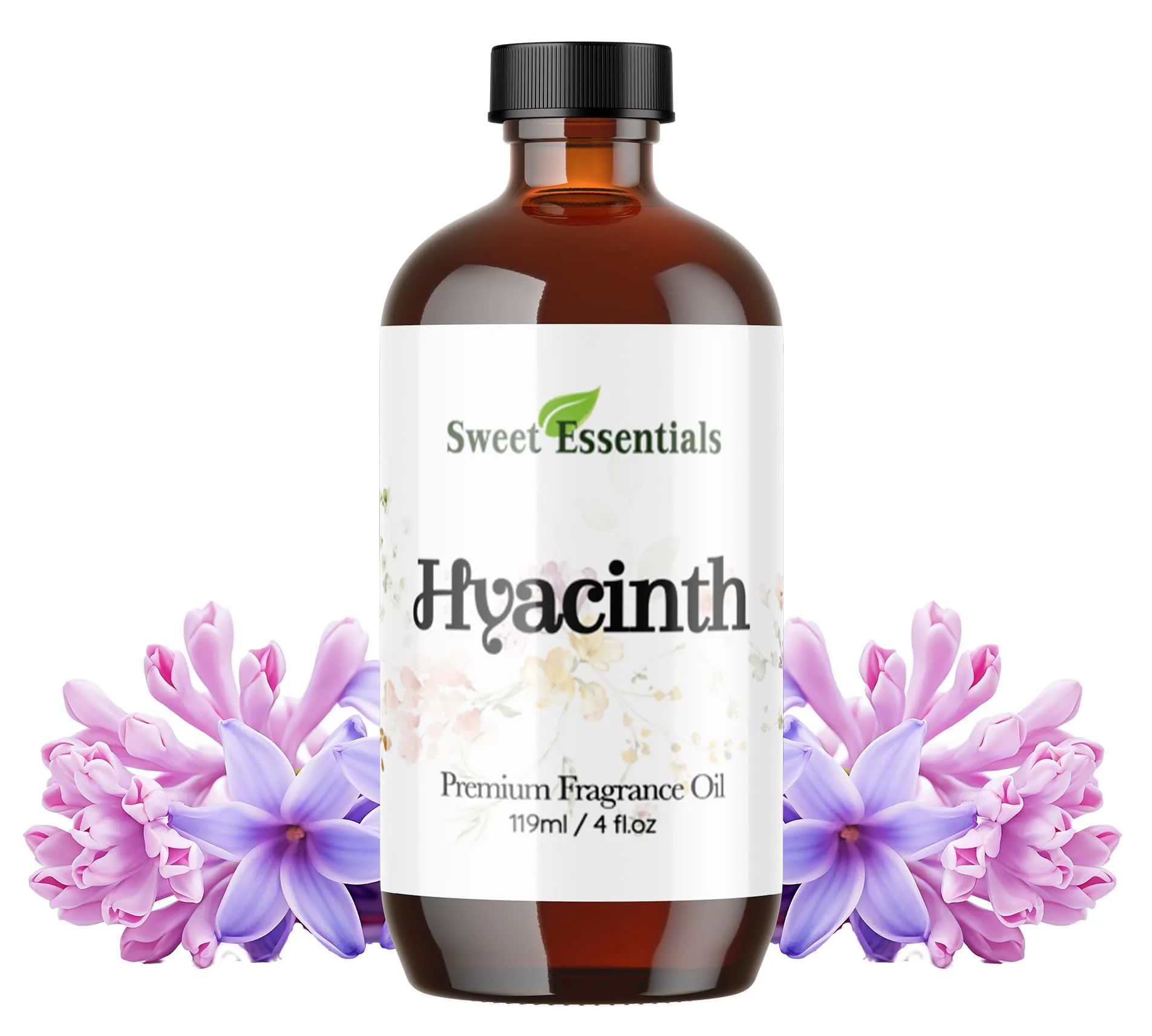 Hyacinth 4oz Premium Fragrance Oil for Aromatherapy, Diffuser, Crafts, Soap & Bath