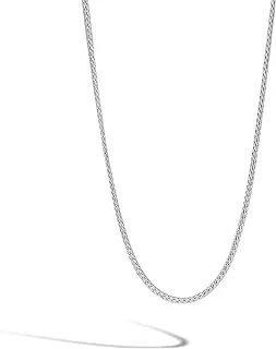 Icon Classic Chain Collection Women's 3.5MM 925-Sterling Silver Hand-Woven Luxury Necklace