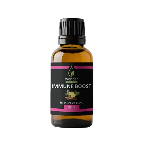 Immune Boost Essential Oil Blend 100% Natural Clove, Cinnamon, Lemon, Rosemary & Eucalyptus 30ml