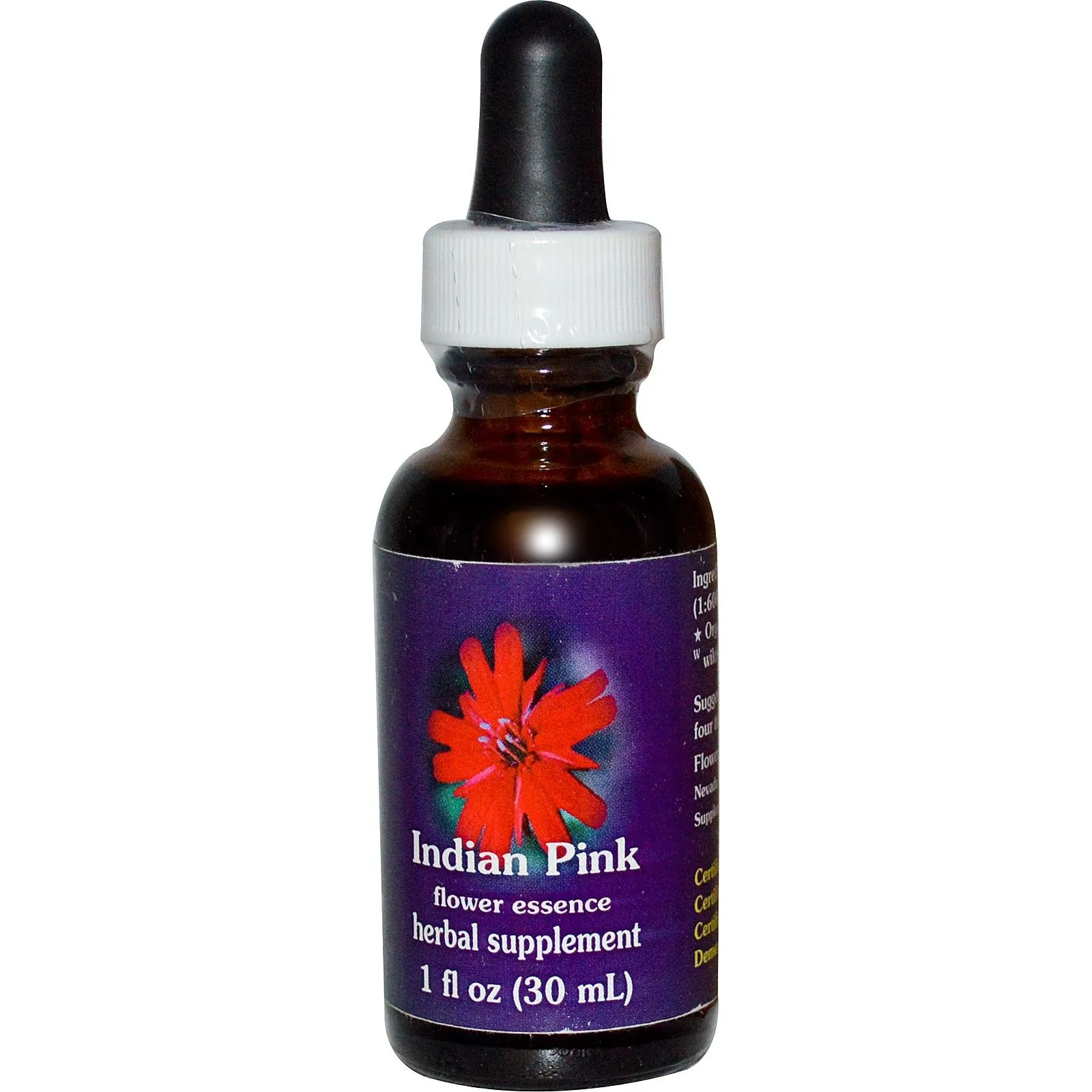 Indian Pink Dropper - 1 Ounce