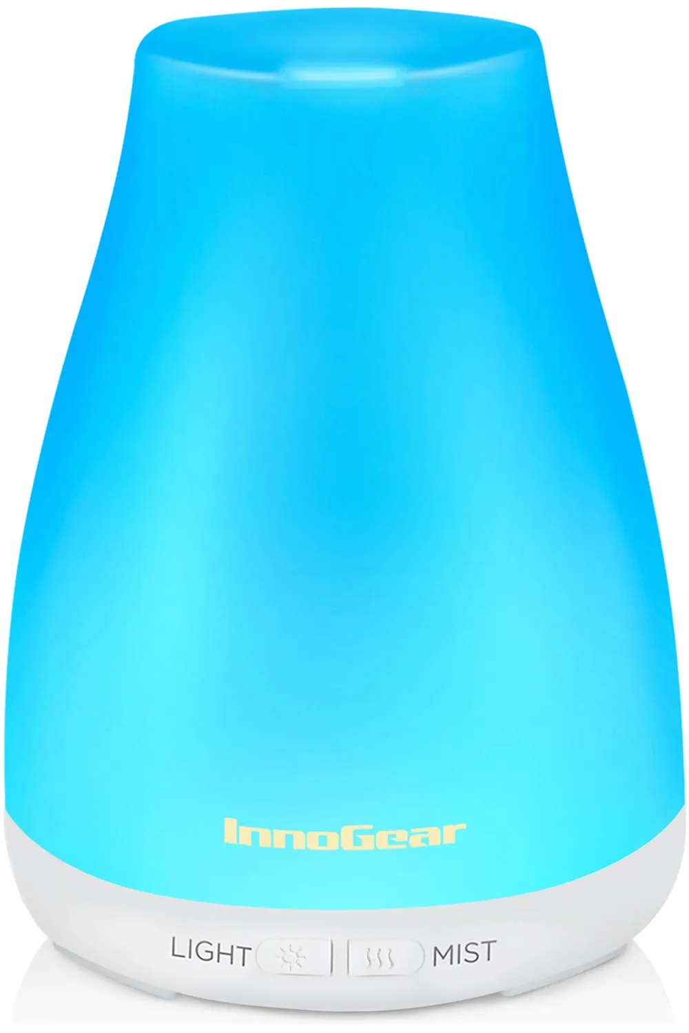 InnoGear Essential Oil Diffuser, 5-in-1 Aromatherapy Humidifier for Home & Office, Basic White