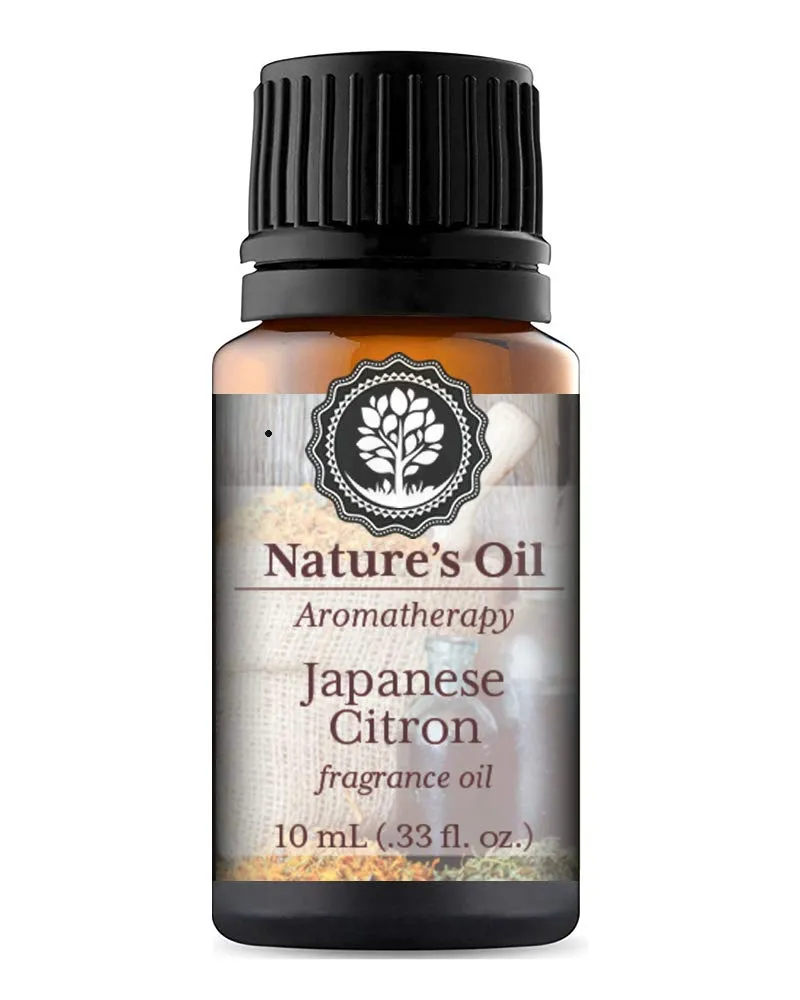 Japanese Citron Fragrance Oil 10ml for Aromatherapy, Soap, Candles, and Home Scents