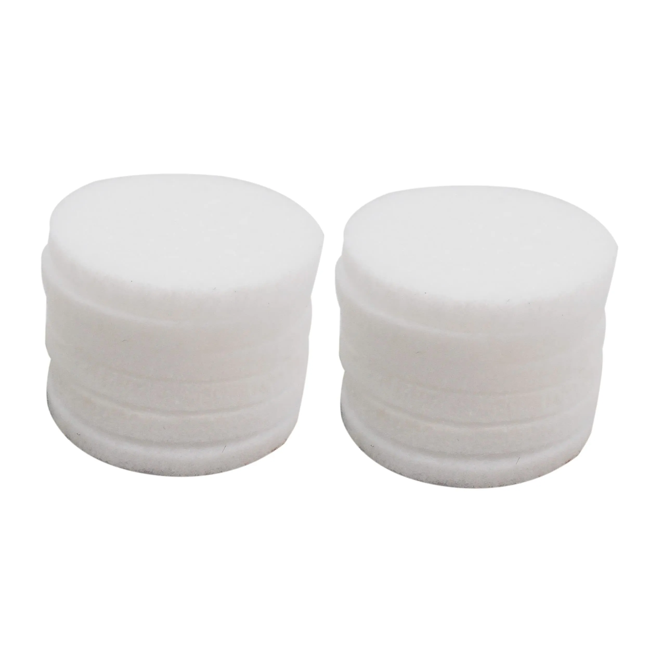 Julie Wang 100PCS 25mm Round White Aromatherapy Refill Pads for Humidifier & Diffuser