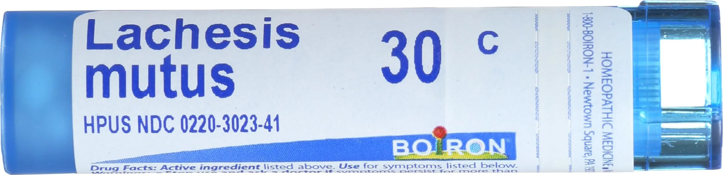 Lachesis Mutus 30C Homeopathic Remedy for Hot Flashes - 80 CT