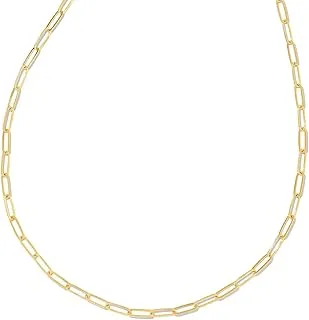 Large Paperclip Chain Necklace - Elegant Design for Everyday Wear