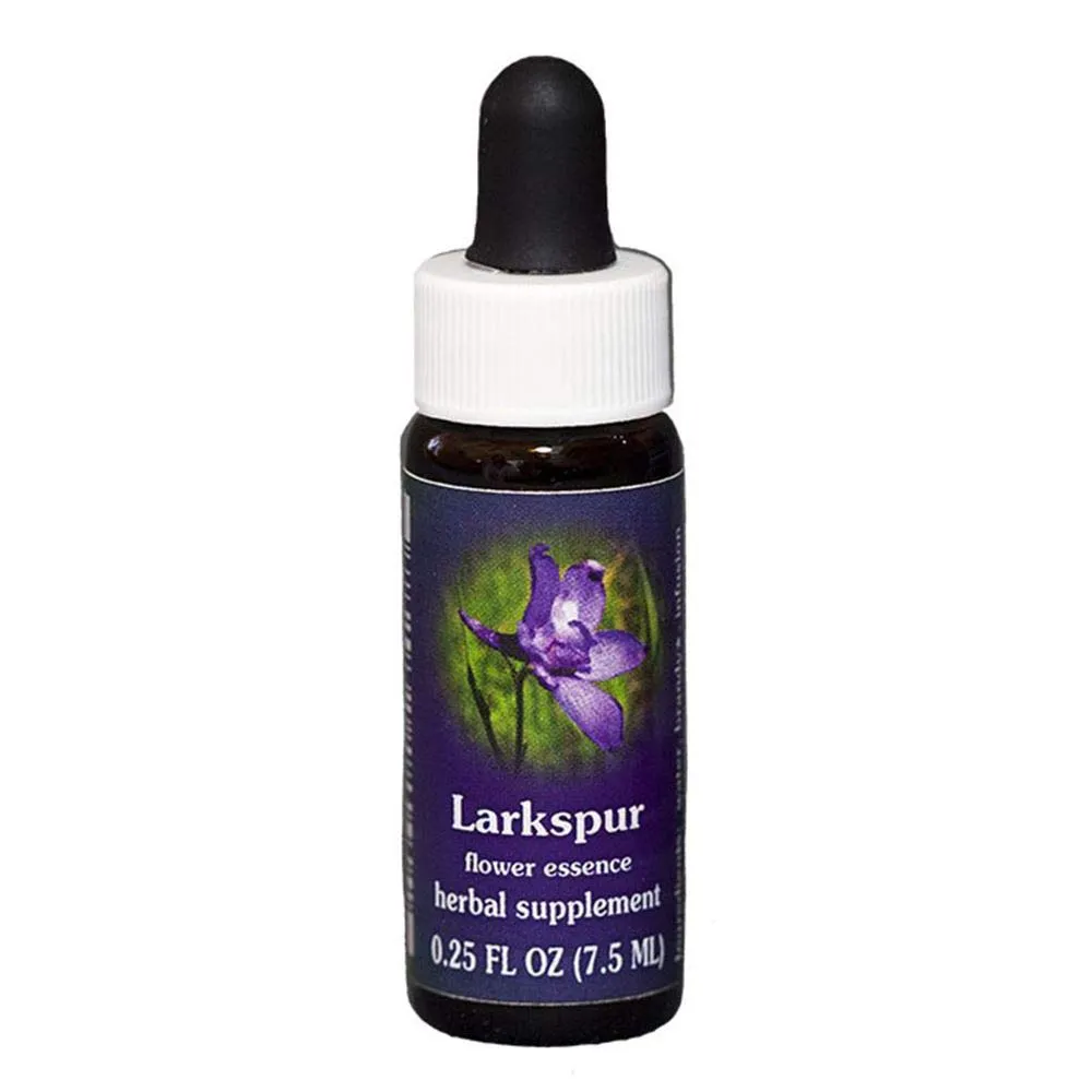 Larkspur Essence 0.25 Ounce - Charismatic Leadership & Joyful Service by Flower Essence Services