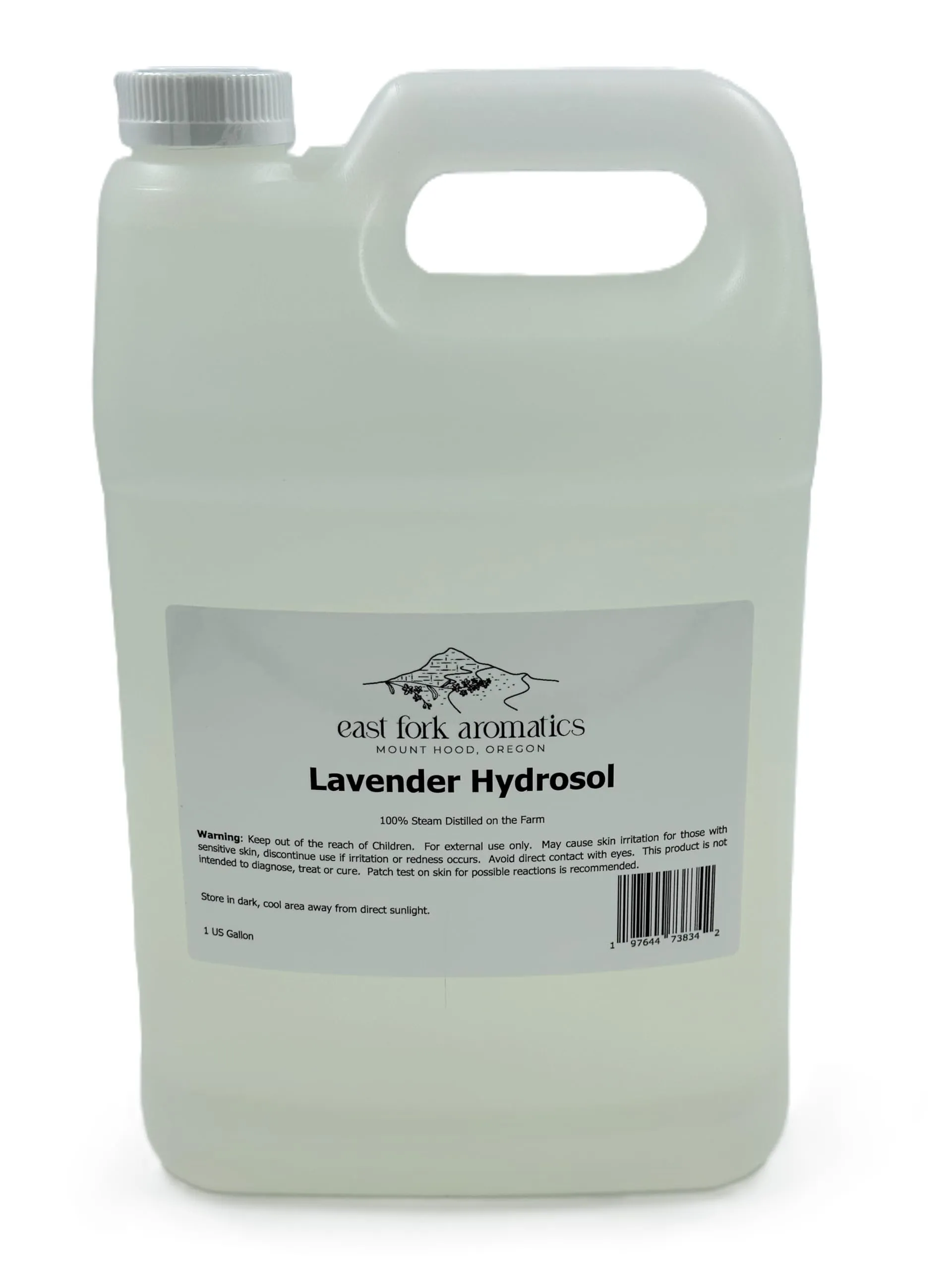 Lavender Hydrosol 1 Gallon - Natural Aromatherapy, Linen Spray, Room Spray, Skincare & Cleaner