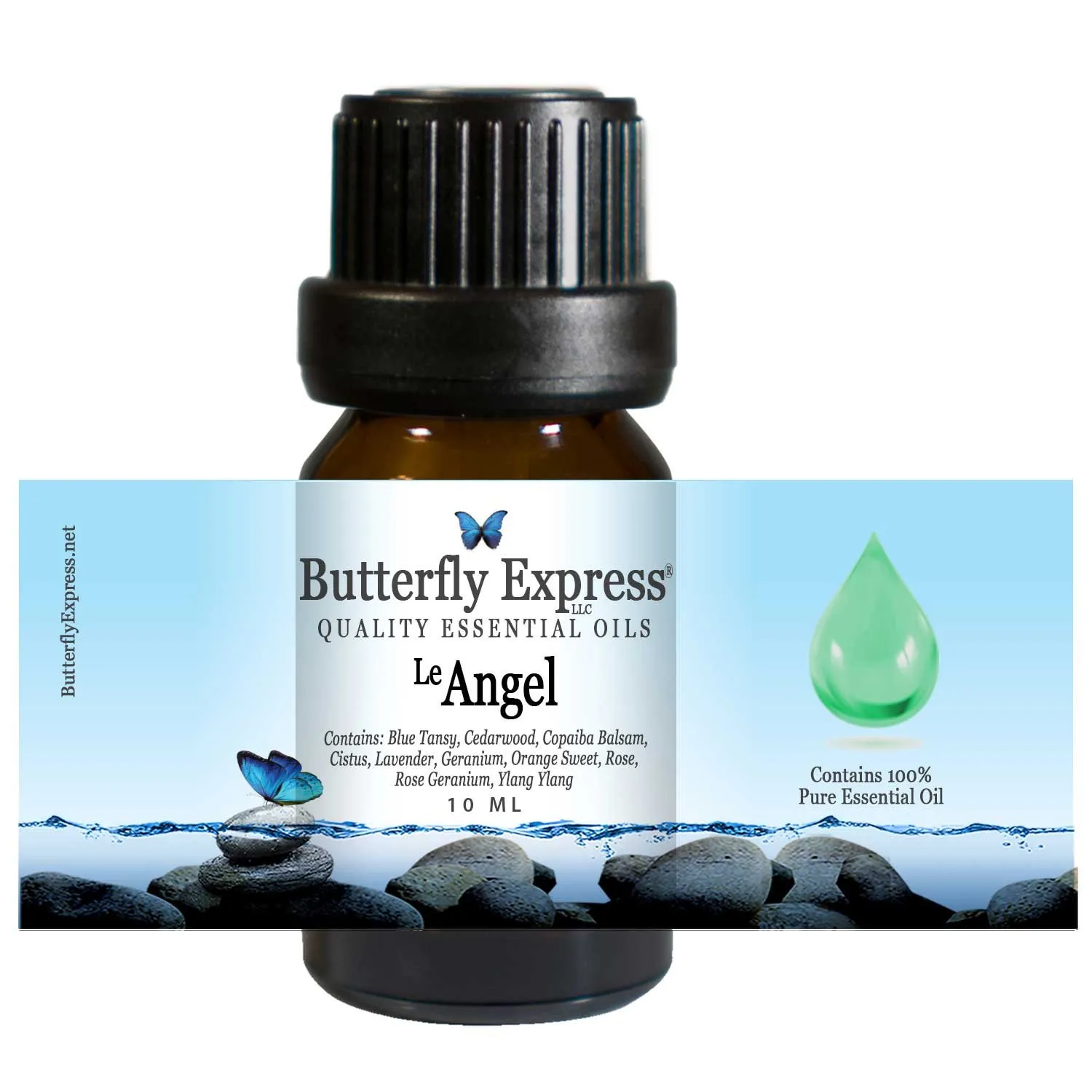 Le Angel Essential Oil Blend 10ml - 100% Pure Aromatherapy by Butterfly Express