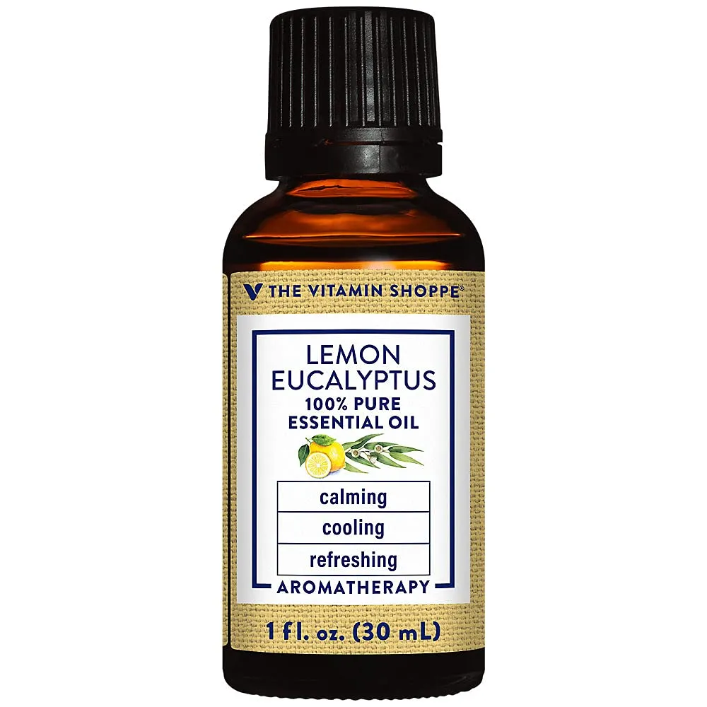 Lemon Eucalyptus Essential Oil 100% Pure - Calming & Refreshing Aromatherapy 1 fl. oz.