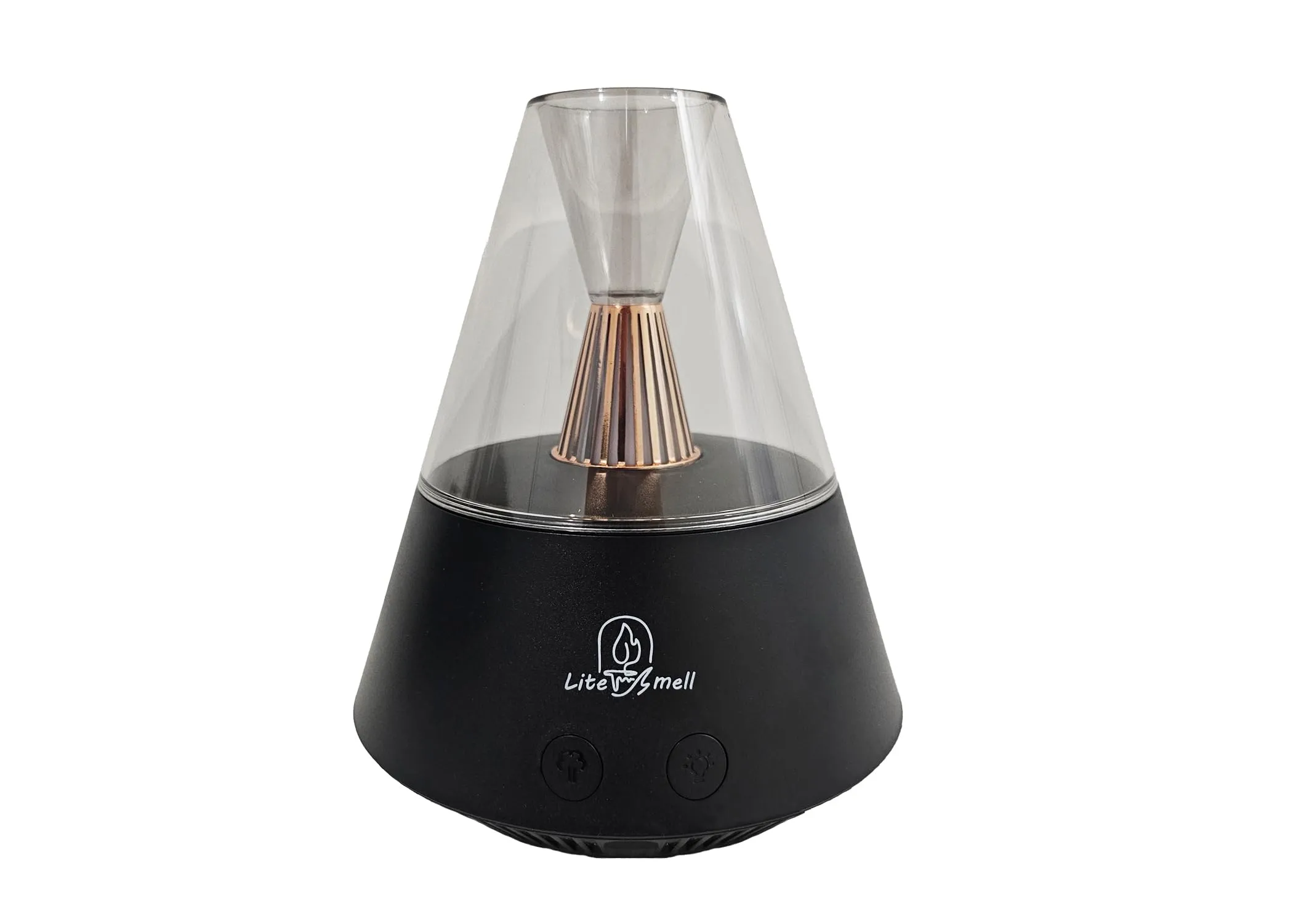 Lite Smell Essential Oil Diffuser 150ml with Remote Control – Ultrasonic Humidifier in Black