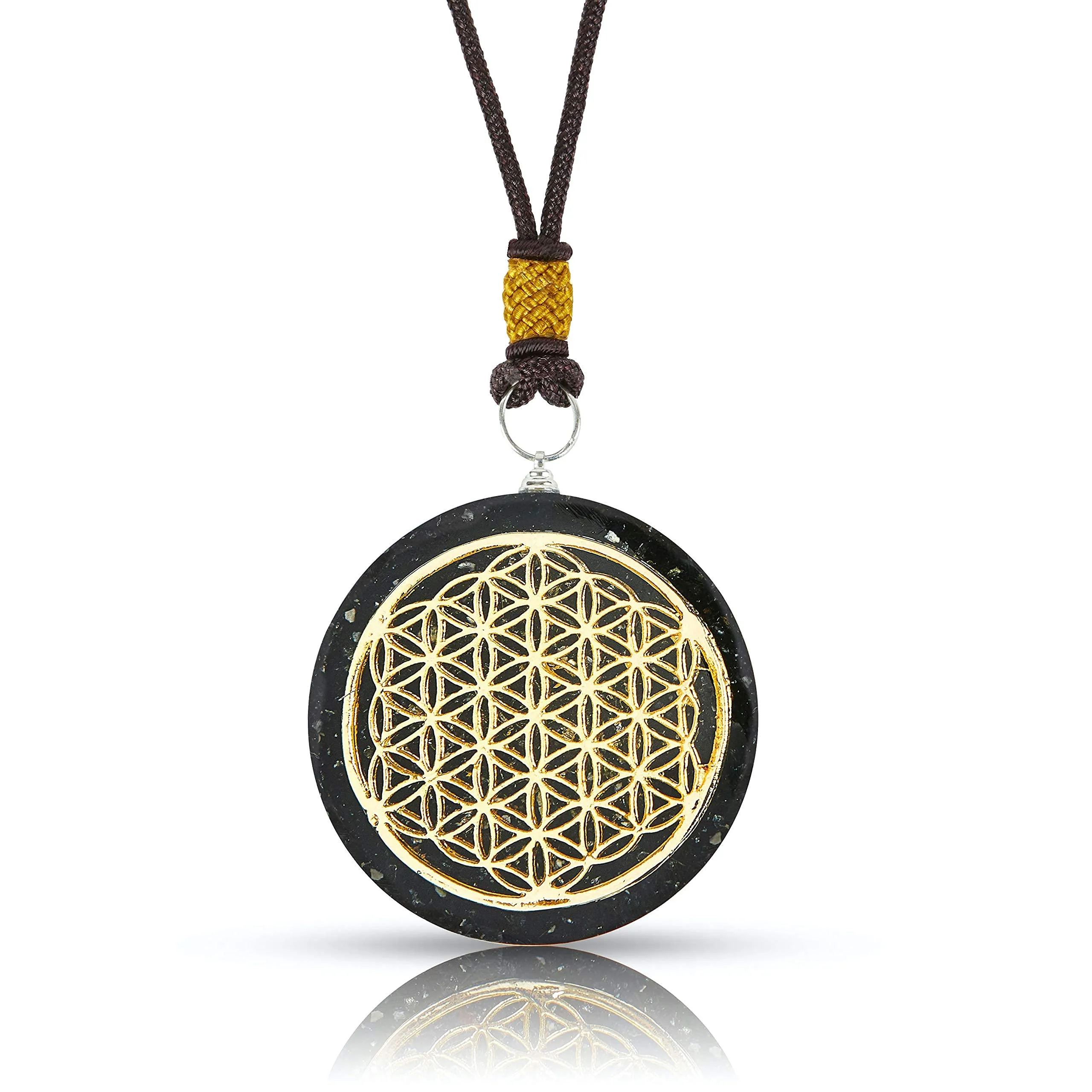 LUXAR Orgone Necklace with Black Tourmaline