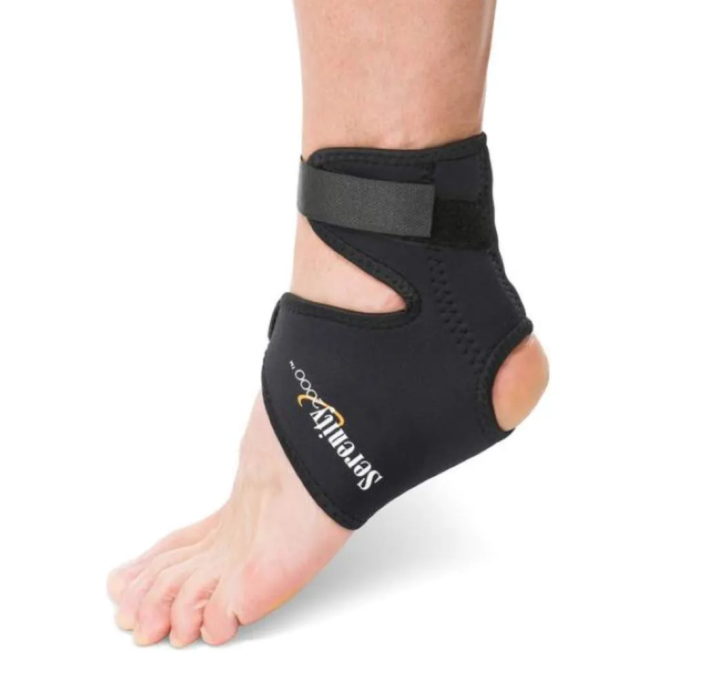 Magnetic Ankle Support with Adjustable Velcro Straps and Powerful Magnetic Therapy