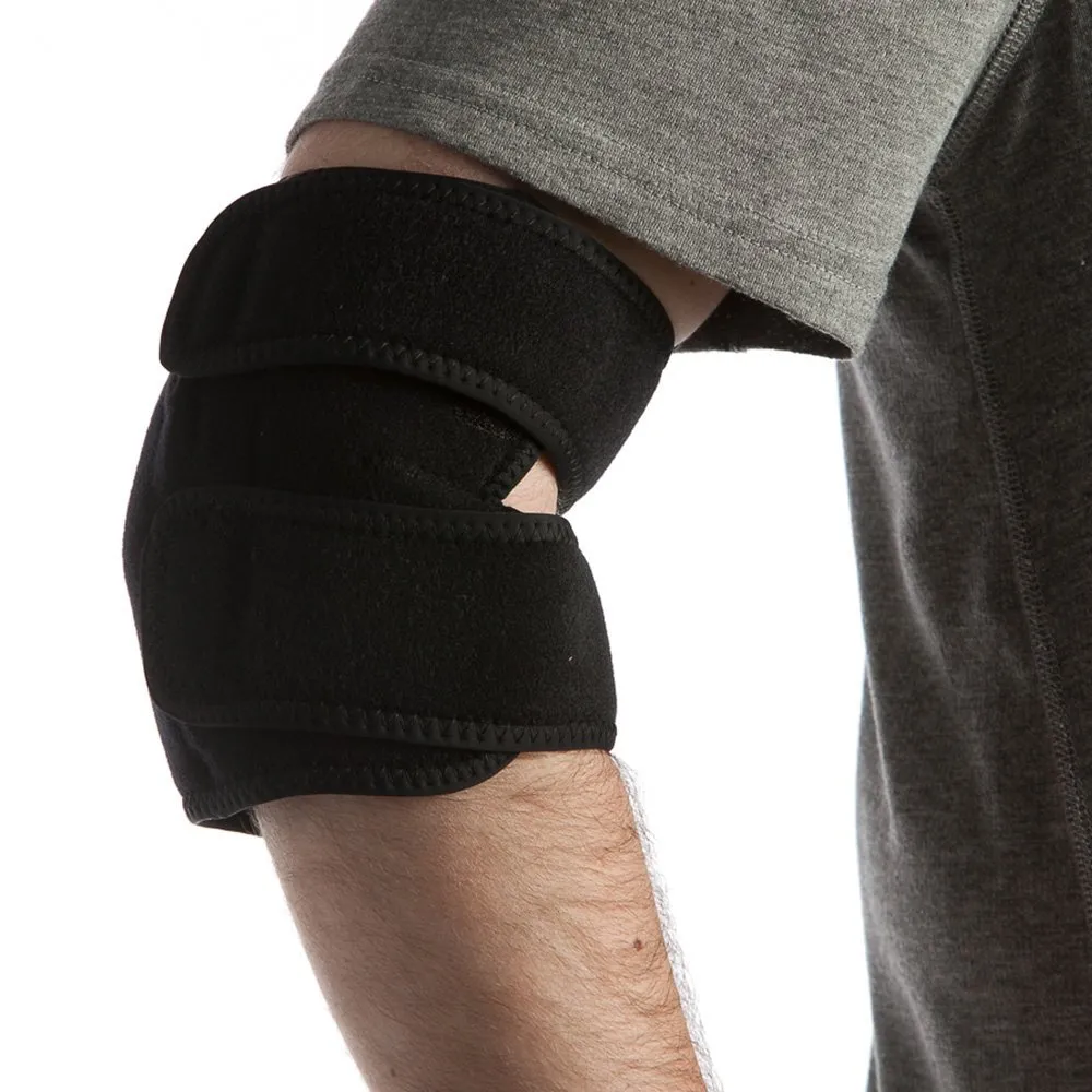 Magnetic Therapy Elbow Wrap with 20 Neodymium Magnets, Soft Micromesh, 16' Open Design