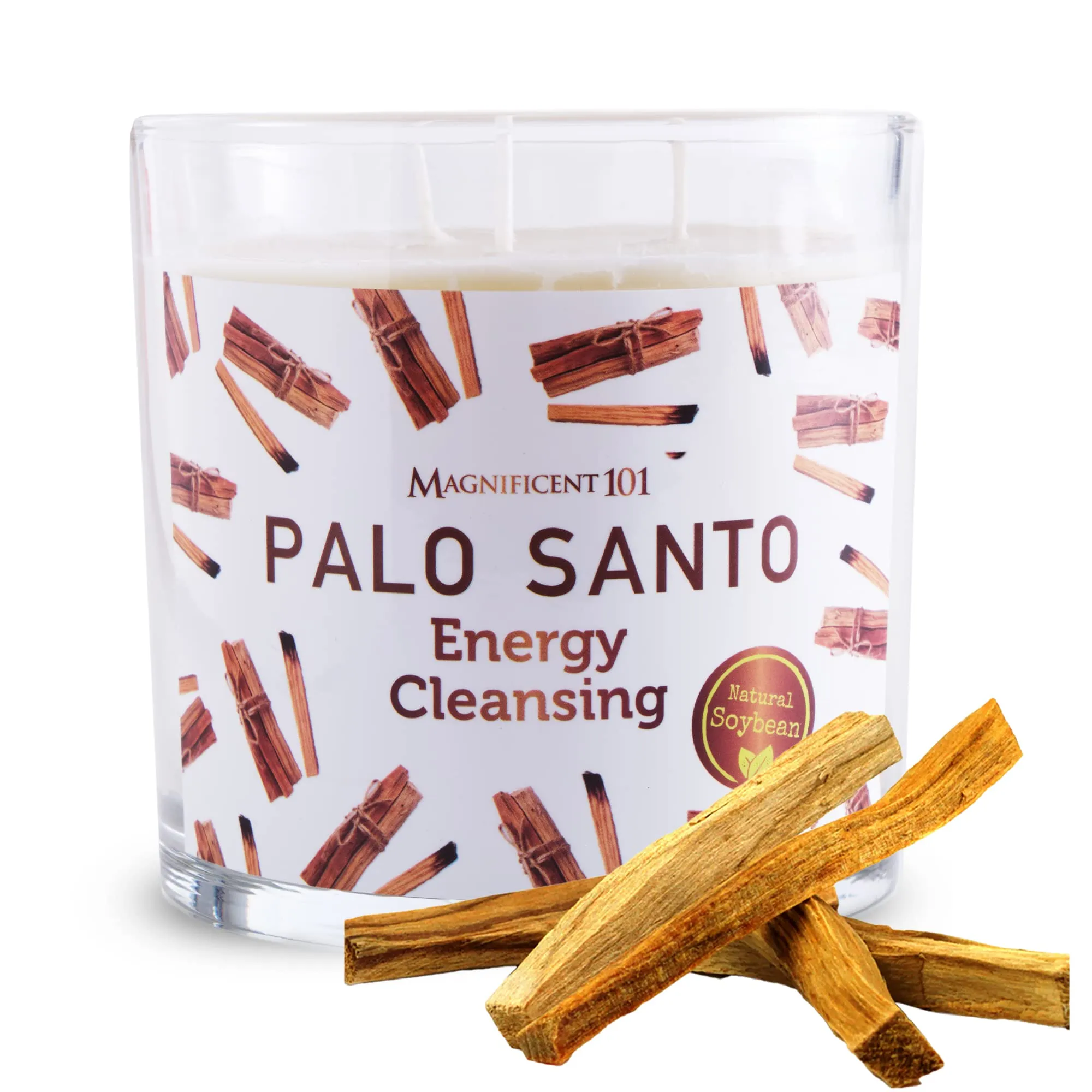 Magnificent 101 Palo Santo Aromatherapy Candle