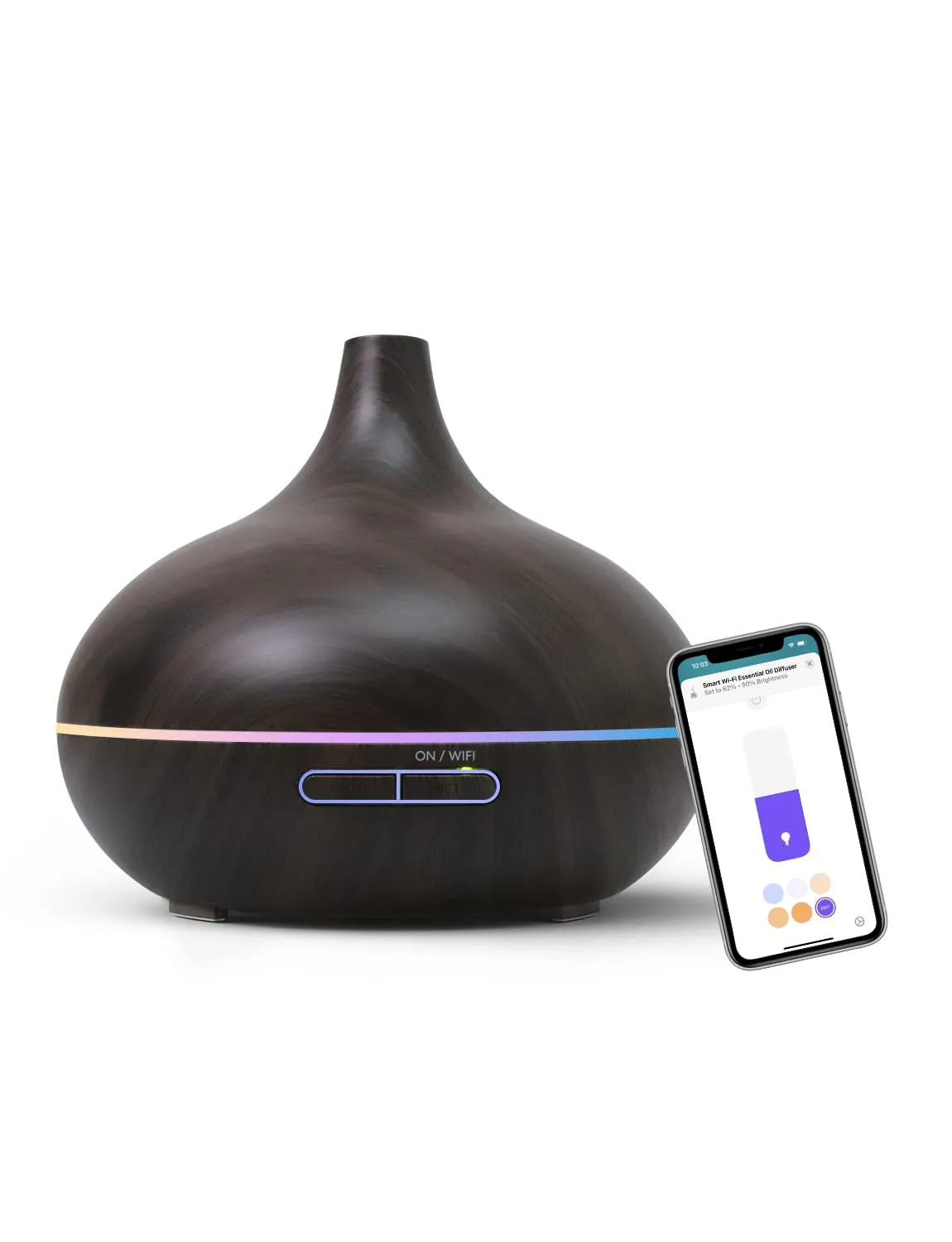 meross Smart WiFi Essential Oil Diffuser with Apple HomeKit & Alexa, 400ml Ultrasonic Aromatherapy