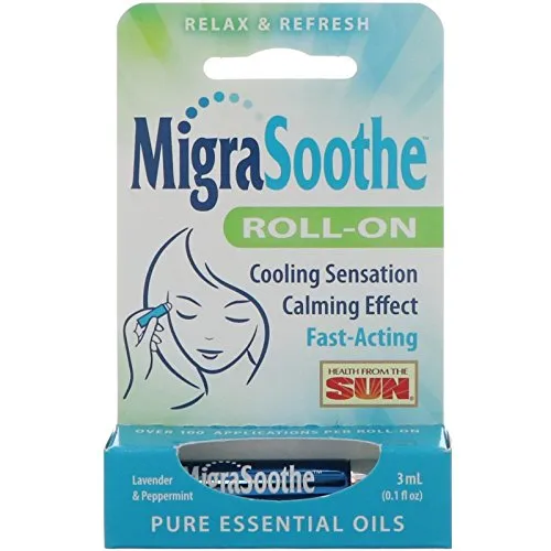 MigraSoothe Essential Oil Roll-On Stick - 2 Pack