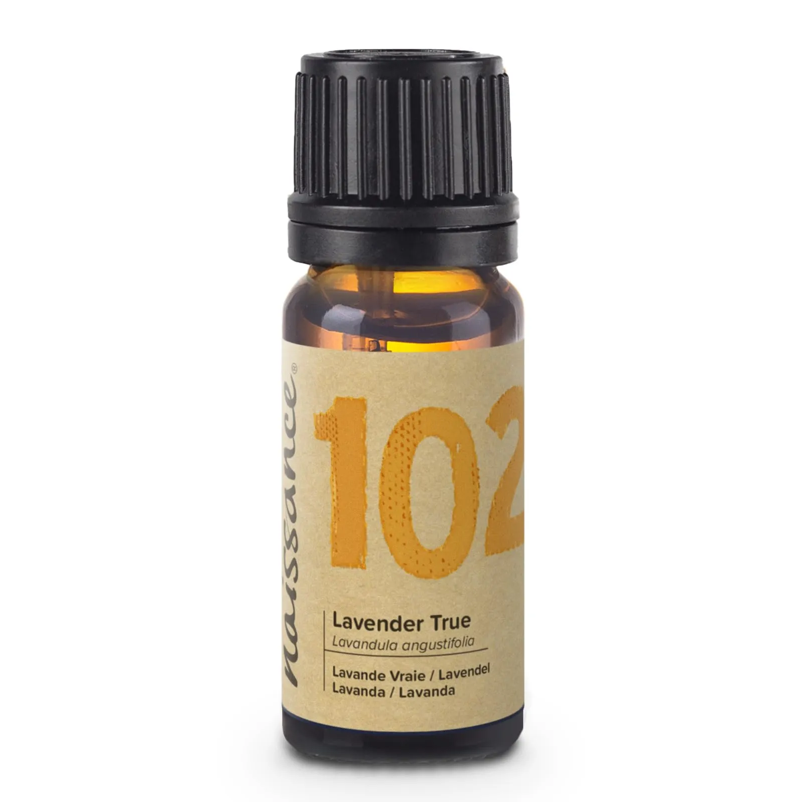 Naissance True Lavender Essential Oil 10ml - 100% Natural, Vegan, Cruelty Free, Aromatherapy