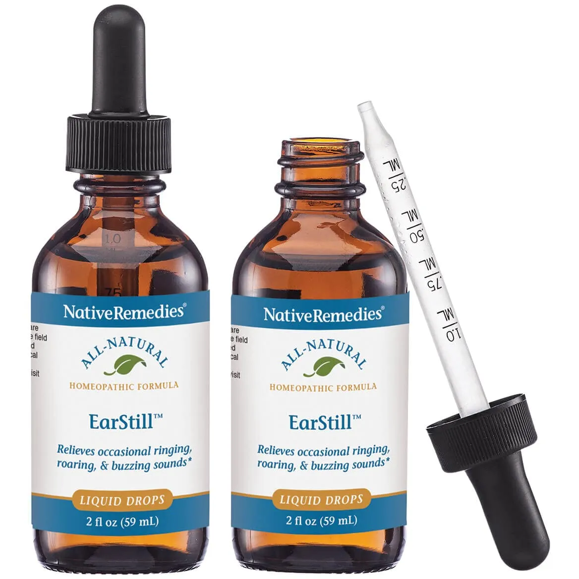 NativeRemedies EarStill 2-Pack for Tinnitus Relief, Improved Hearing & Nervous System Support