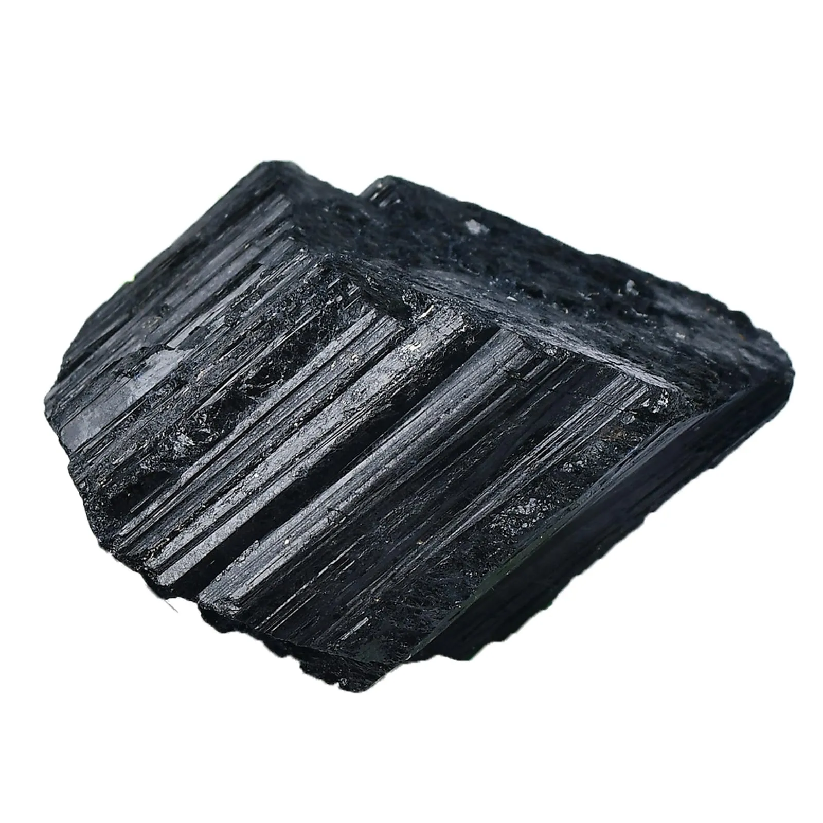 Natural Black Tourmaline Rough Crystal 0.22-0.33lb for Healing, Protection, Calming Energy, Reiki