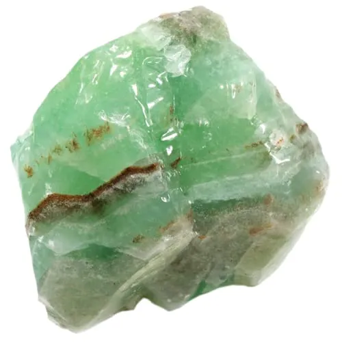 Natural Green Calcite Rough Healing Crystal 1'-2' - Energetic Benefits & Chakra Balancing