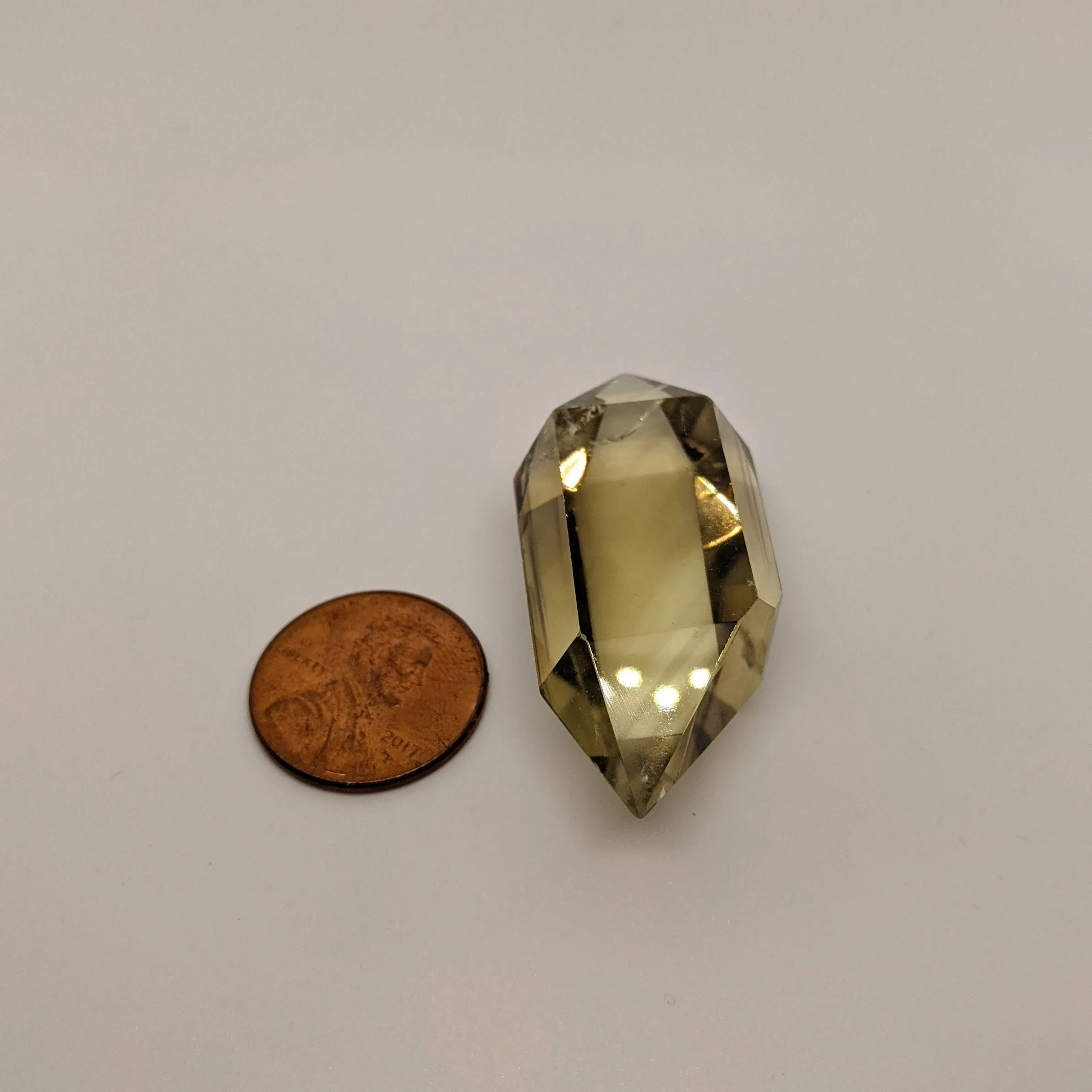 Natural Pure Smoky Citrine Double Terminated Healing Crystal for Wealth & Abundance