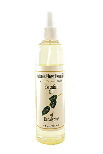 Nature's Finest Eucalyptus Essential Oil 4 oz - Spa Room & Sauna Blend