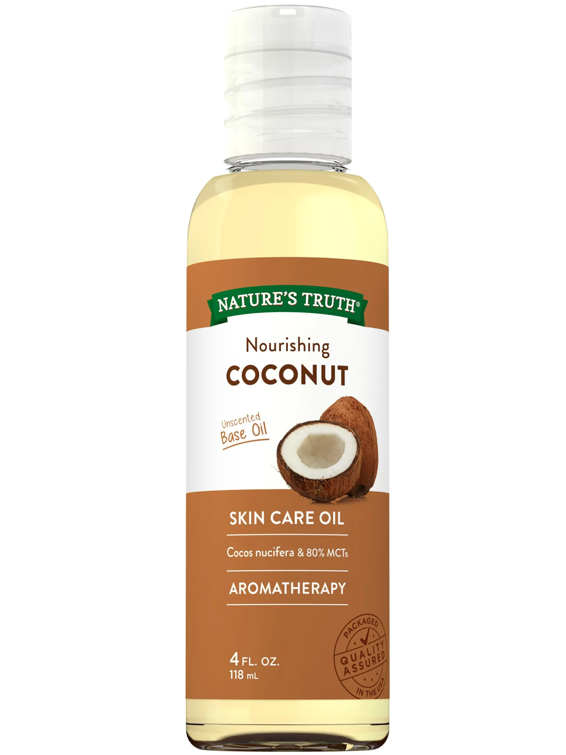 Nature's Truth Coconut Oil Liquid 4 oz