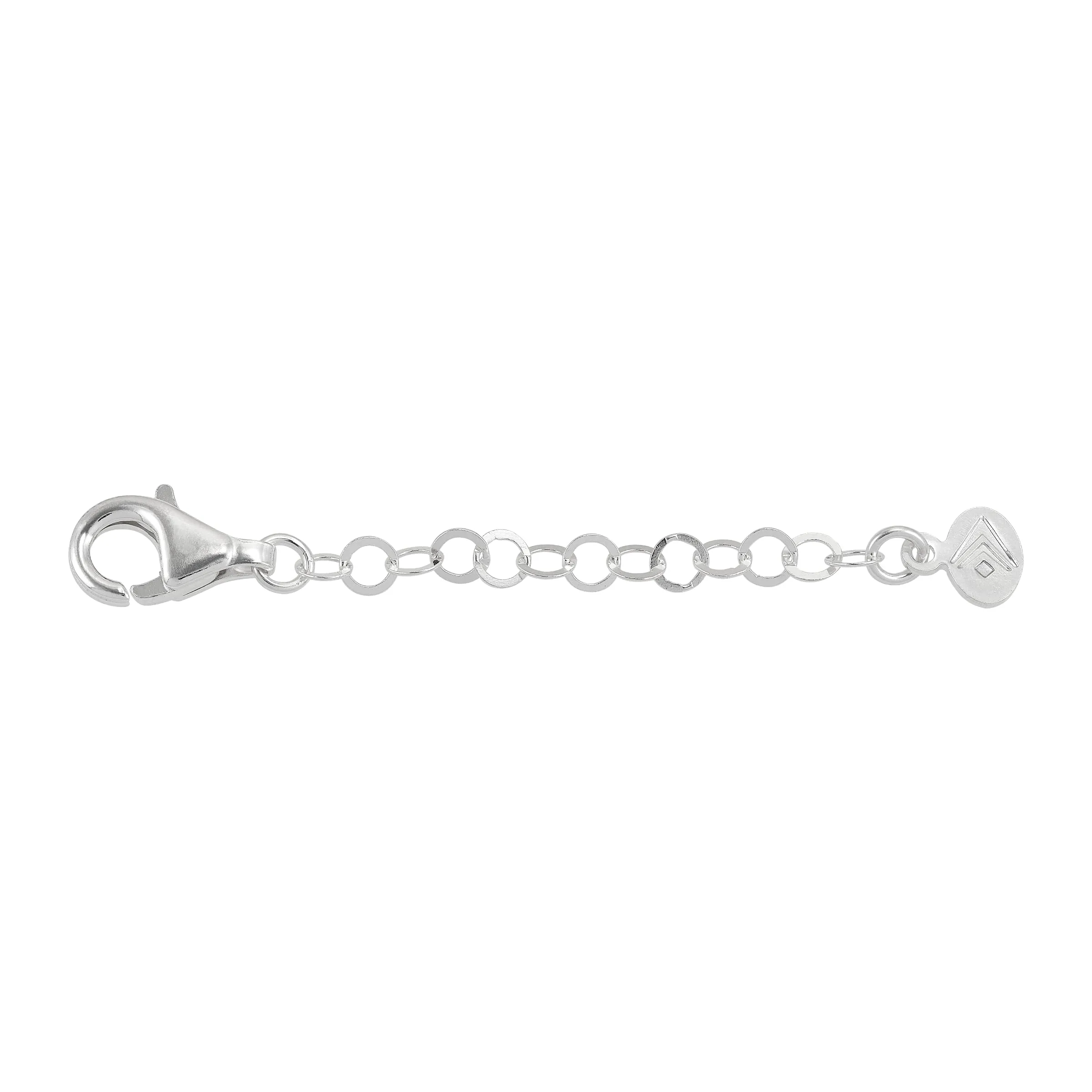 Necklace Extender in Sterling Silver, 2-Inch Chain for Layering and Style Enhancement