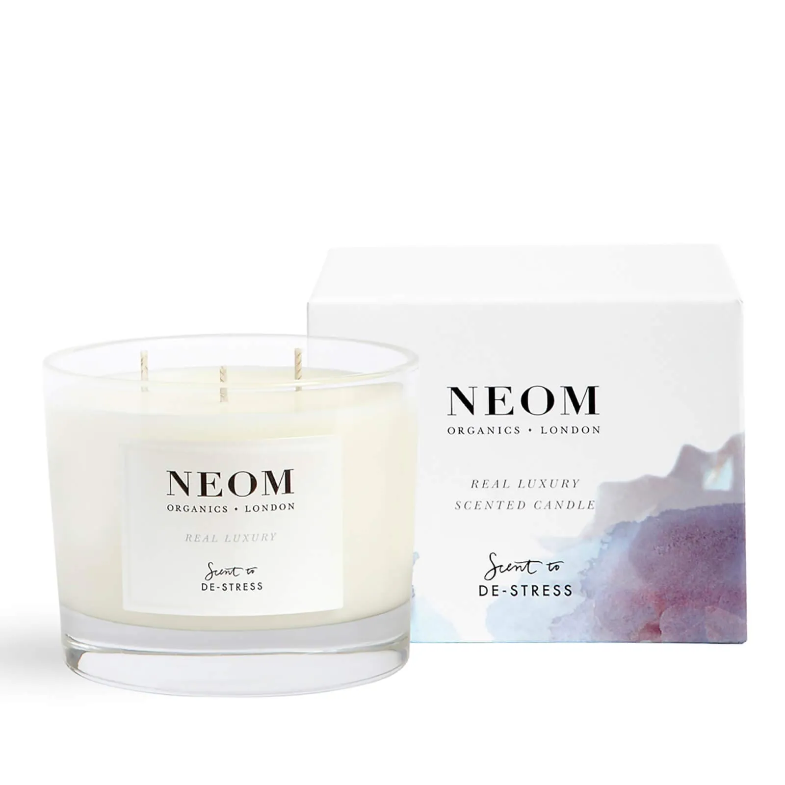 NEOM 3 Wick Candle - Lavender, Jasmine & Sandalwood