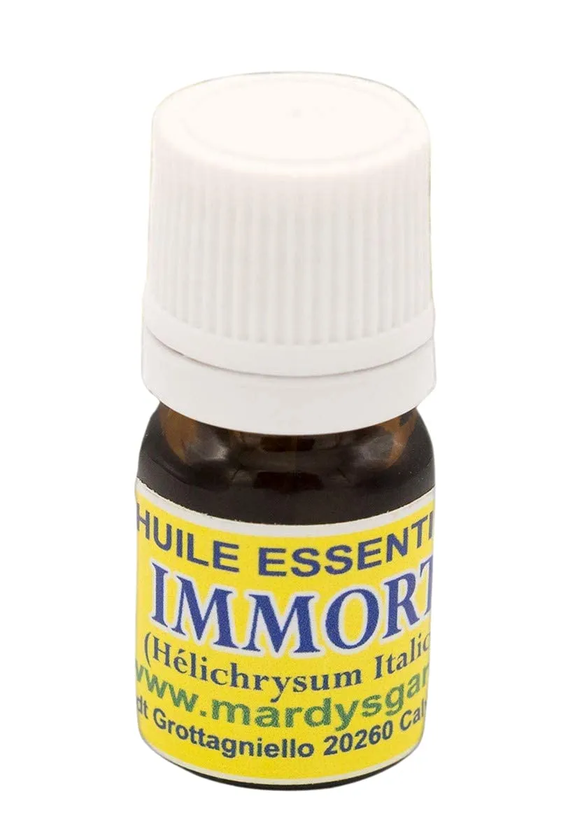 Organic Helichrysum Italicum Essential Oil 3ml - 100% Pure, Natural, Rejuvenating & Calming