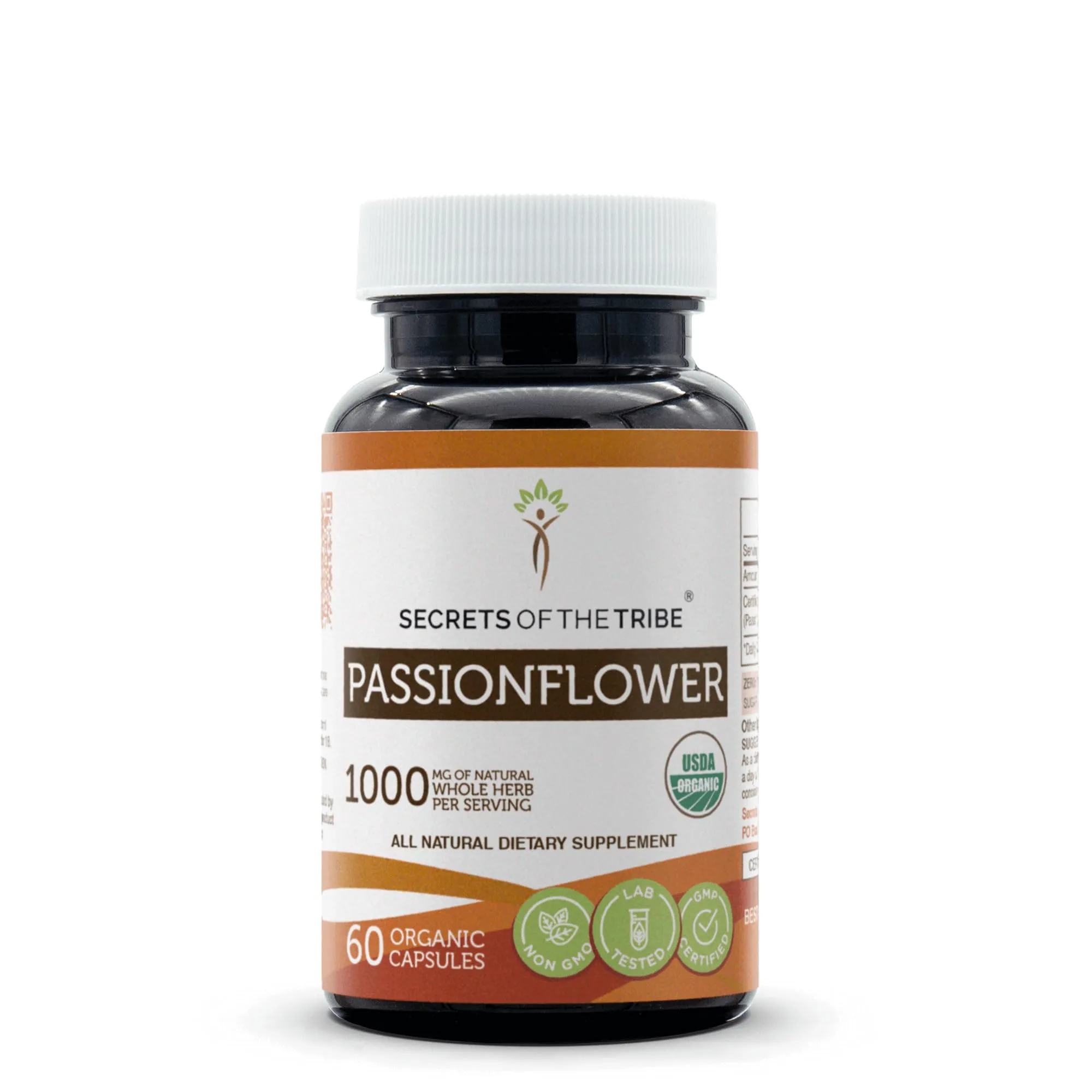 Passionflower Organic Capsules 60 Count