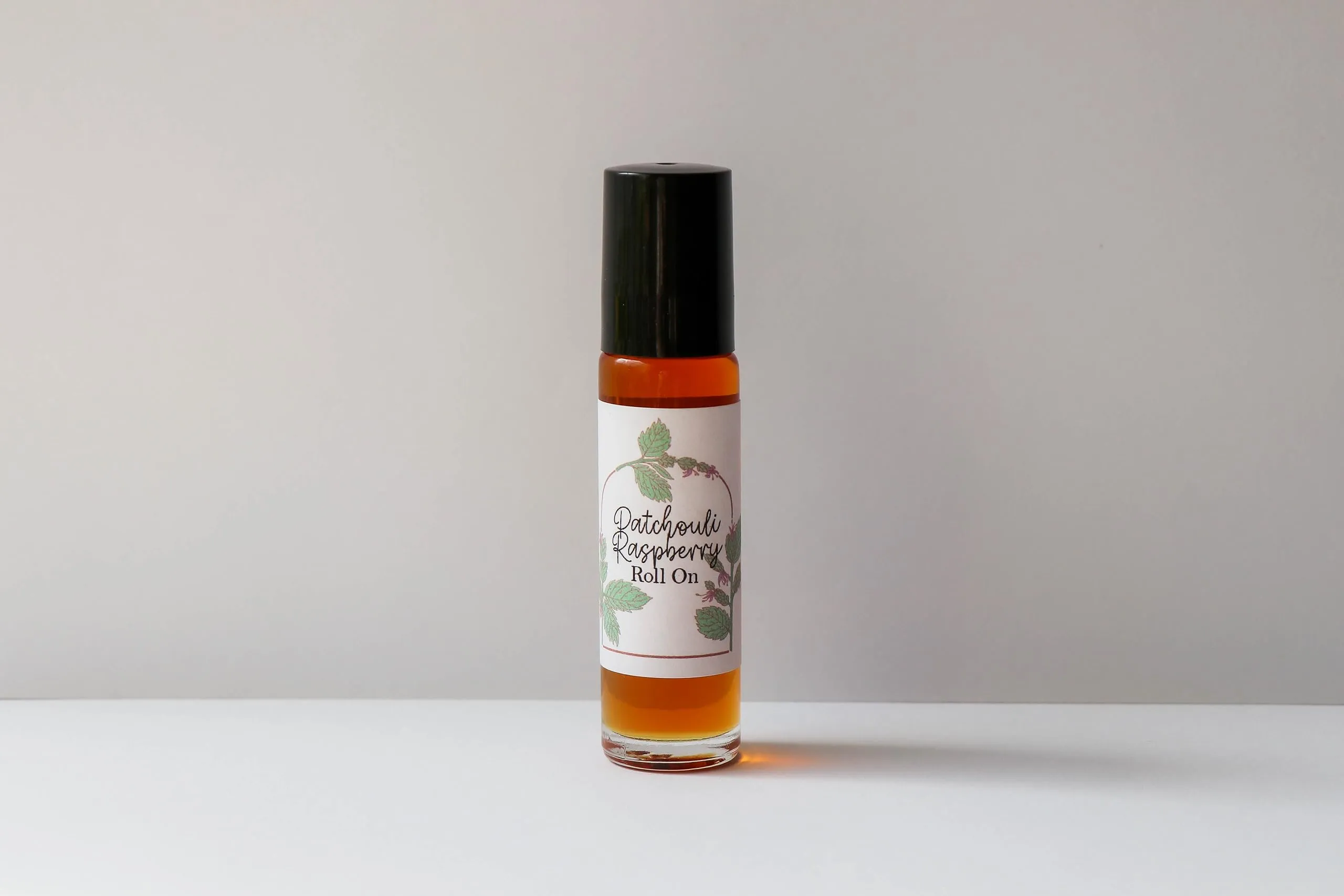 Patchouli Raspberry Perfume Roll-on 10ml - Earthy Patchouli & Fresh Raspberries in Coconut Oil