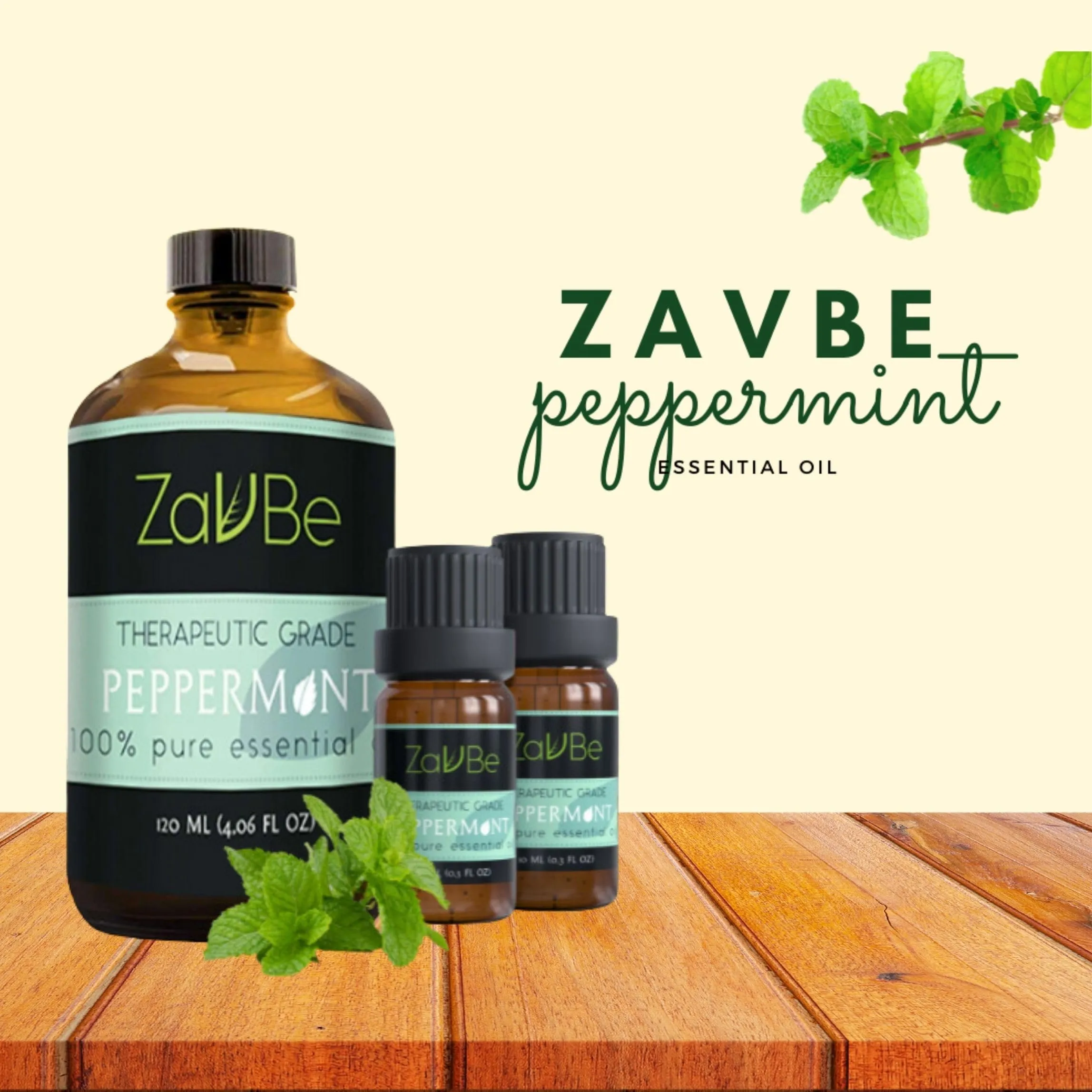 Natural Aromatherapy Therapeutic Grade ZAVBE