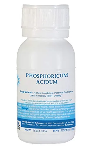 PHOSPHORICUM ACIDUM 30C - 1000 Lactose-Free Pellets - Twin Pack Homeopathic Remedy