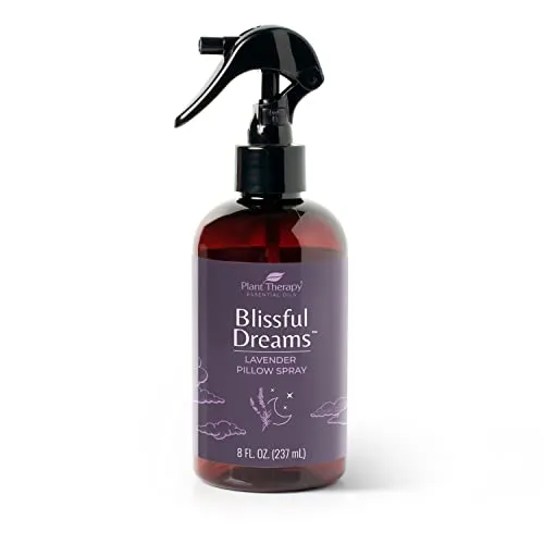 Plant Therapy Blissful Dreams Lavender Pillow Spray - 8 oz Relaxation Aromatherapy Mist