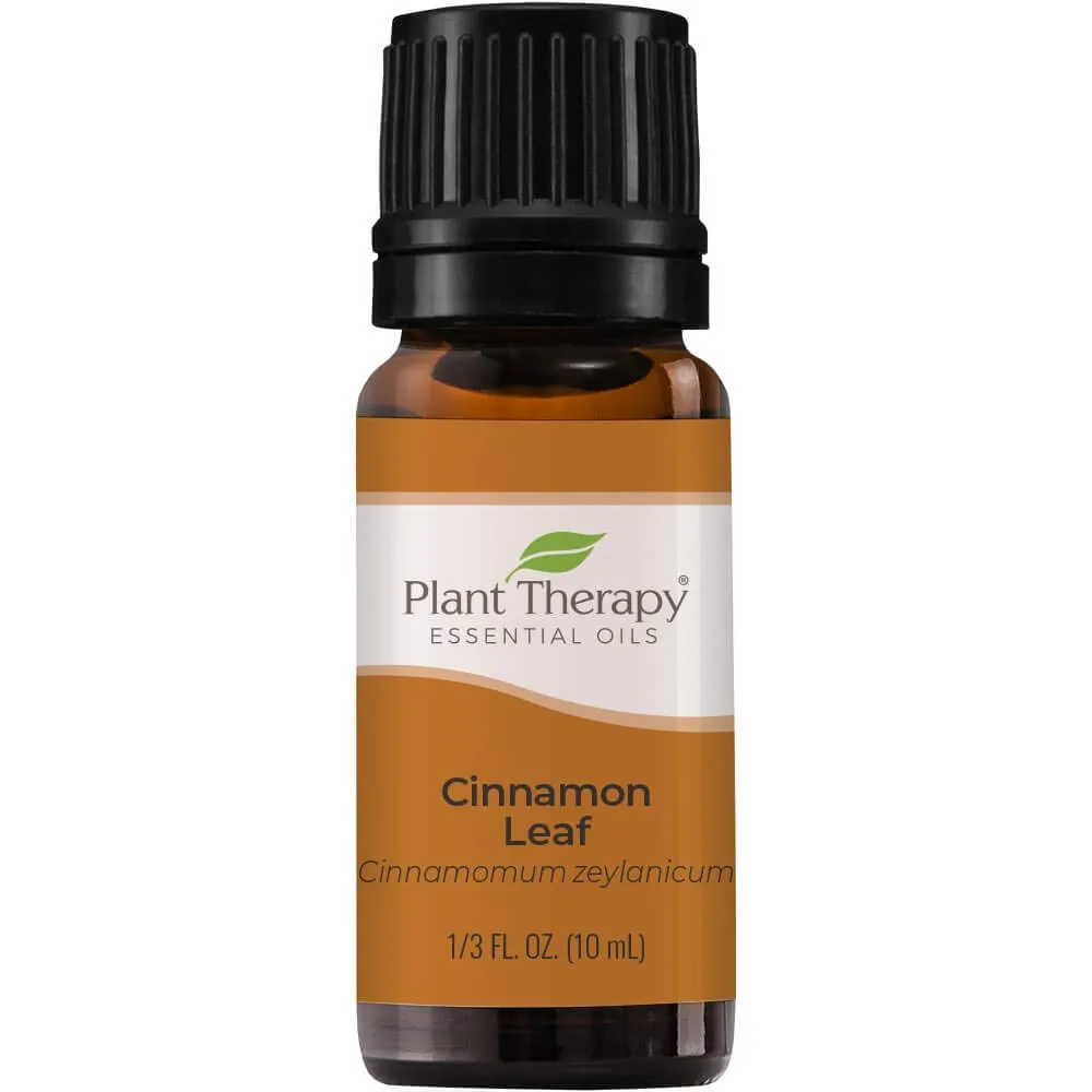 Plant Therapy Cinnamon Leaf Essential Oil 10 mL 100% Pure Undiluted Therapeutic Grade