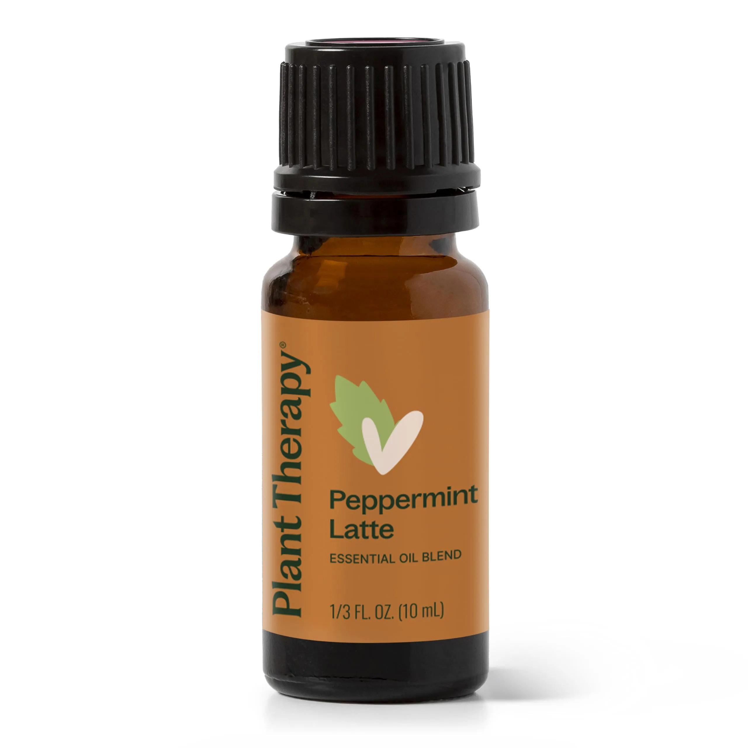 Plant Therapy Peppermint Latte Essential Oil Blend 10mL - Energizing Coffee & Mint Aroma