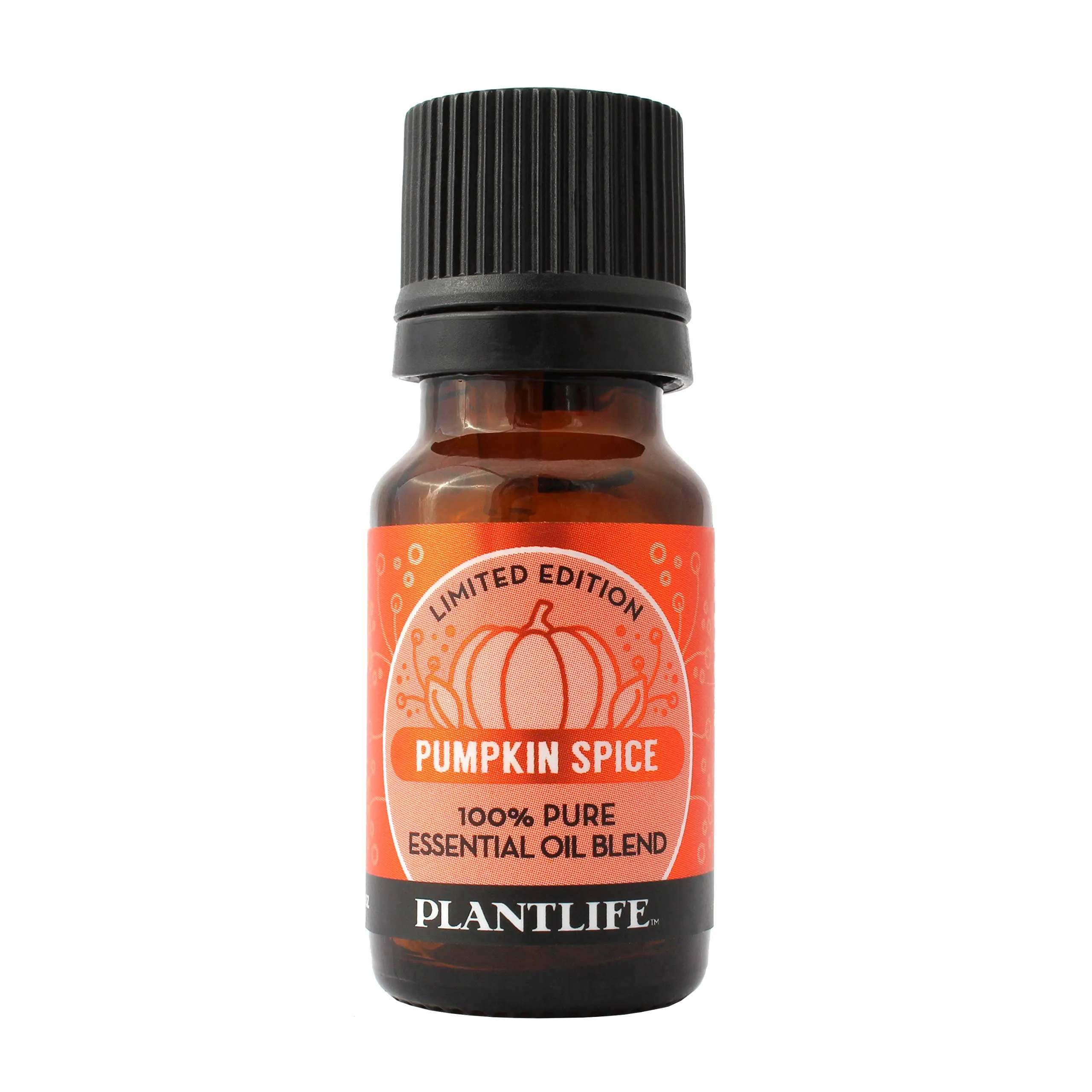 Plantlife Pumpkin Spice Essential Oil Blend 10ml - 100% Pure Therapeutic Aromatherapy Oil