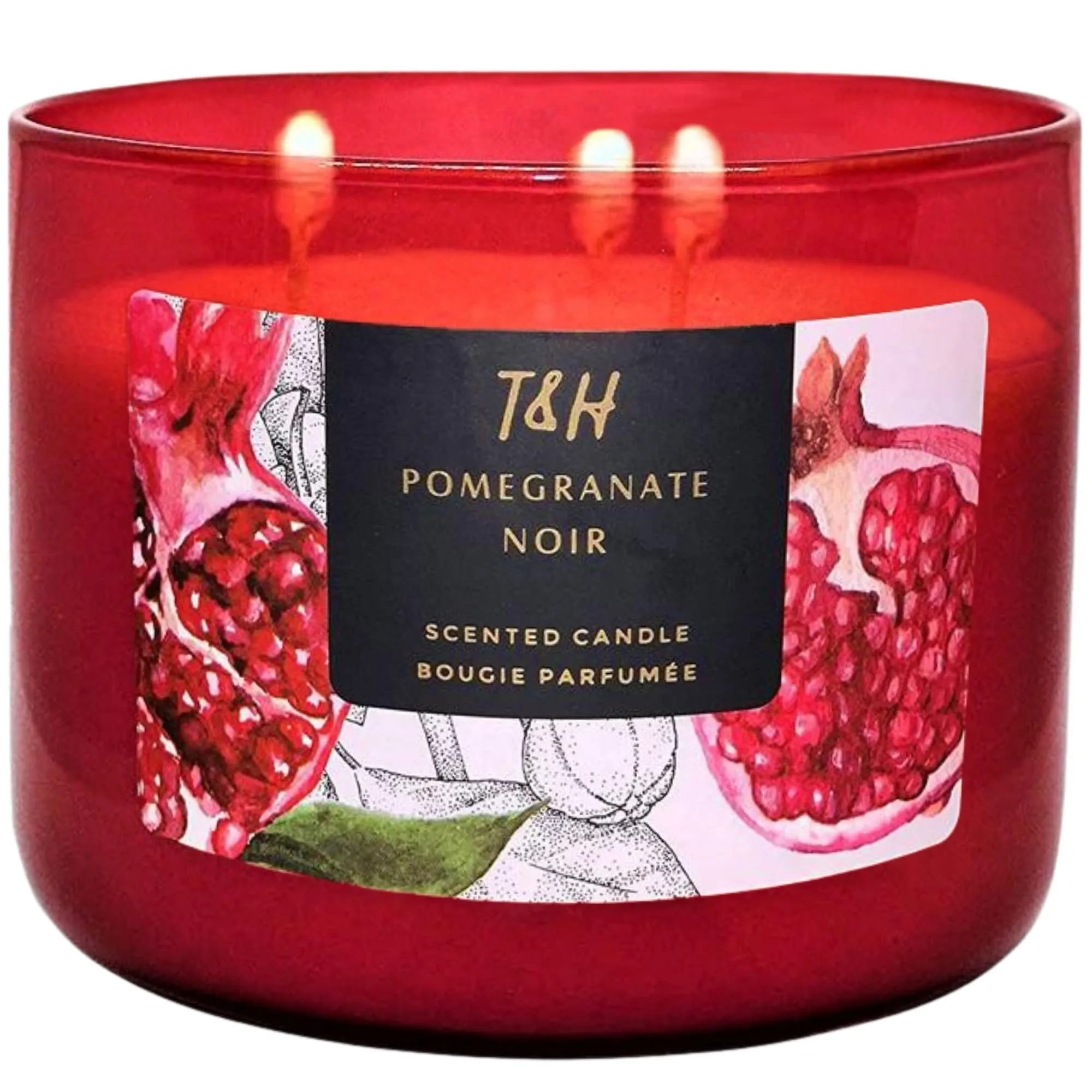 Pomegranate Noir 3-Wick Candle