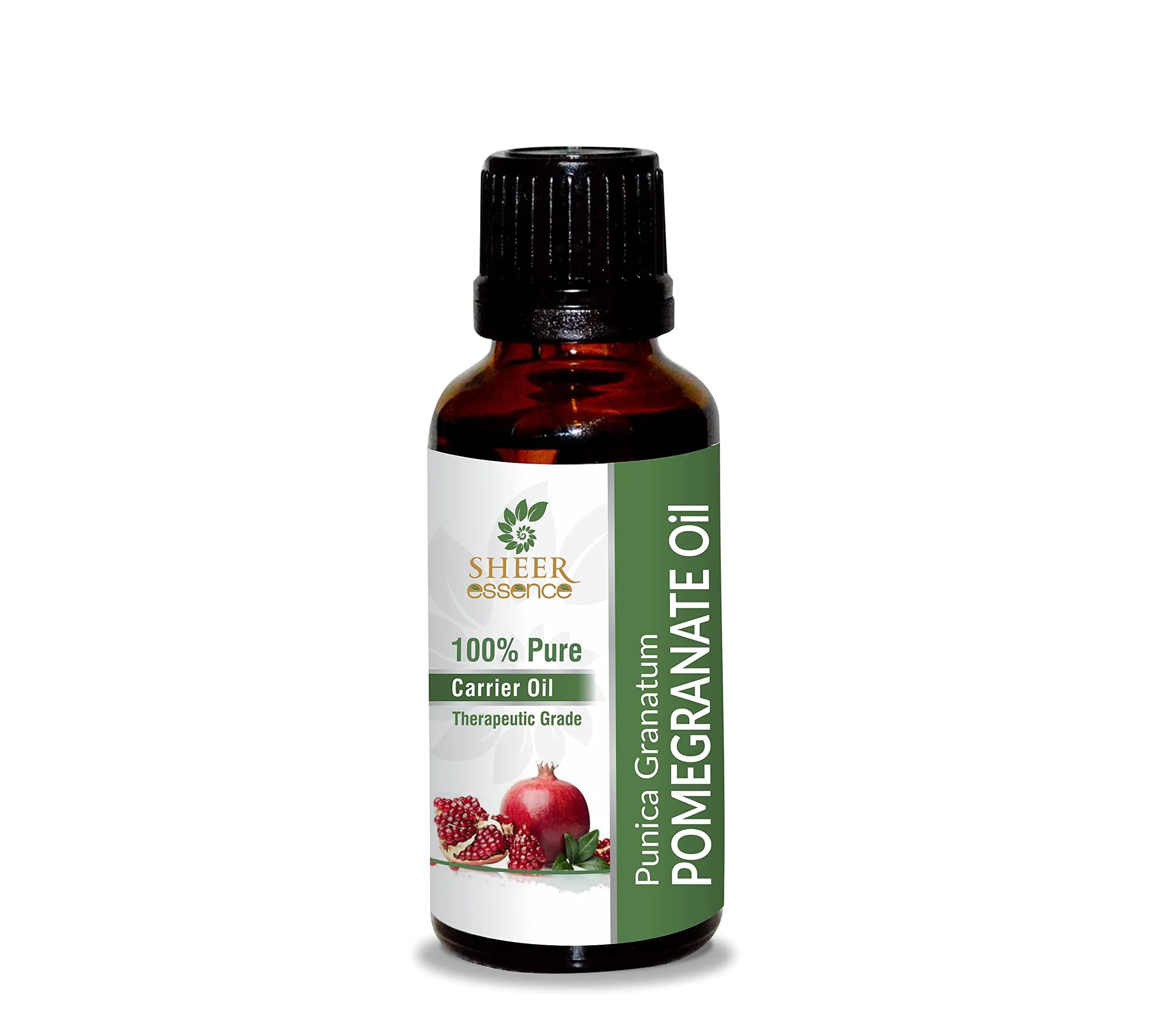 Pomegranate Seed Oil 100% Pure Natural Undiluted 0.16 Fl.OZ Therapeutic Grade Carrier Oil