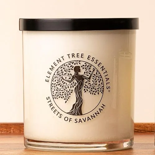 Premium Lotion Candle Streets of Savannah, White – Natural Soy Blend, Aromatherapy, Handmade