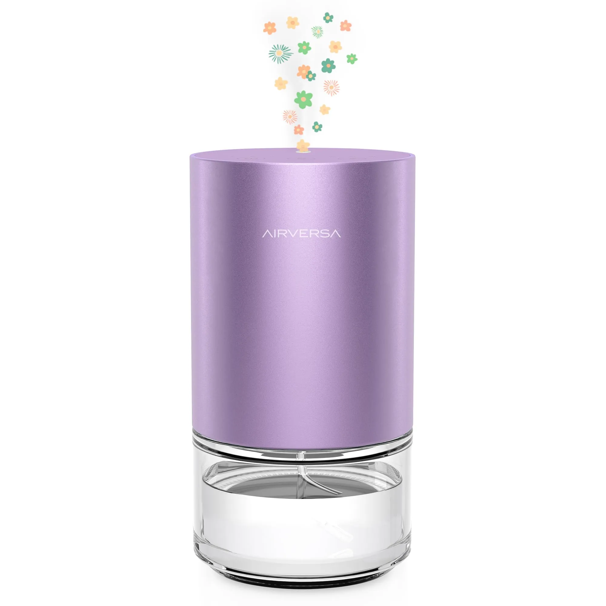 Premium Waterless Essential Oil Diffuser 100ml - Battery Operated Aromatherapy Nebulizer in Lavender