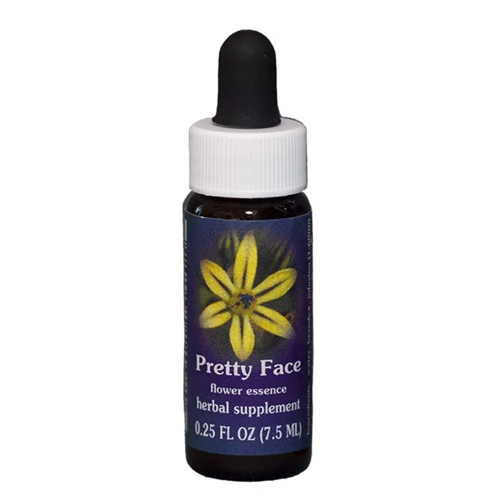 Pretty Face Flower Essence, 0.25 Ounce - Embrace Radiant Inner Beauty and Self-Acceptance