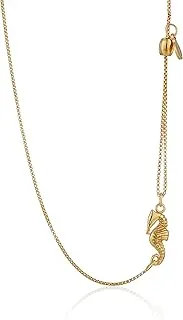 Pull Chain Seahorse Necklace for Unique Style and Elegance