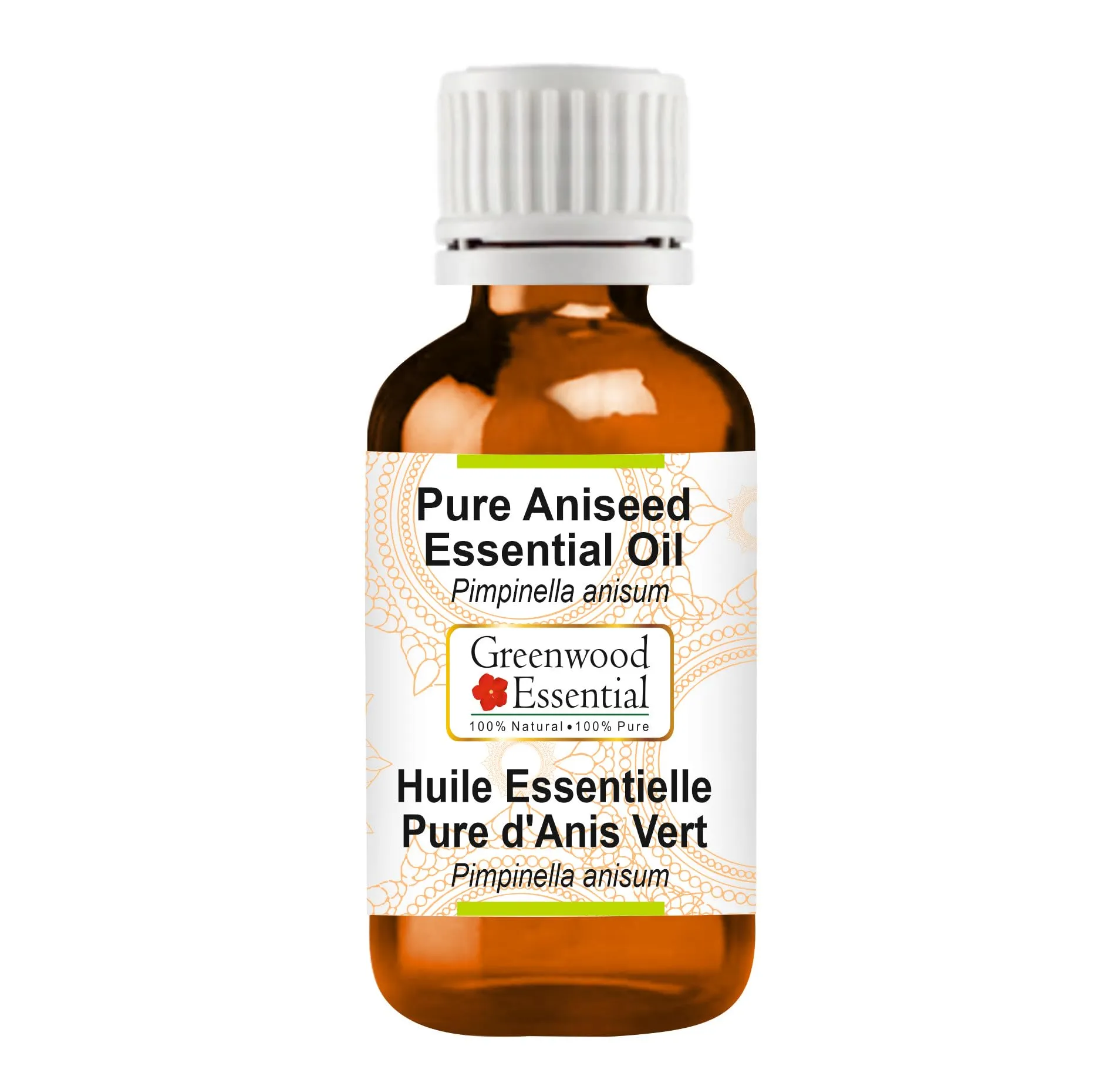 Pure Aniseed Essential Oil 30ml - 100% Pure, Steam Distilled, Therapeutic Grade, Vegan