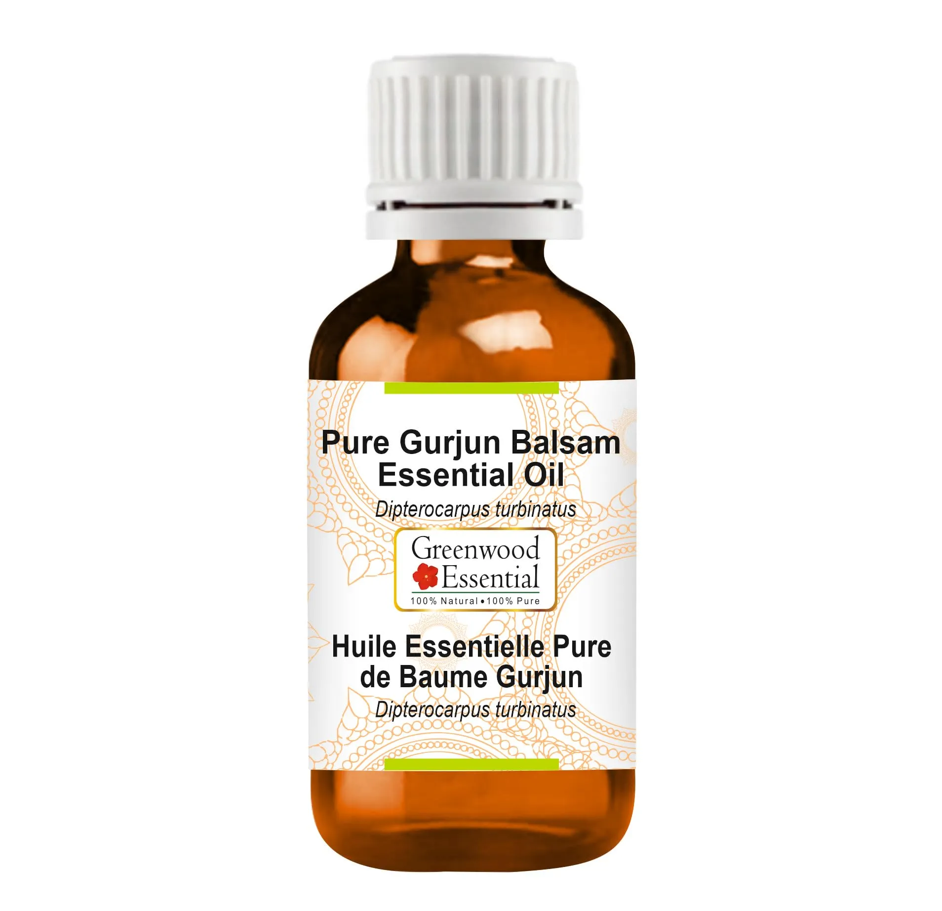 Pure Gurjun Balsam Essential Oil 30ml - 100% Natural Therapeutic Grade, Vegan, Cruelty-Free