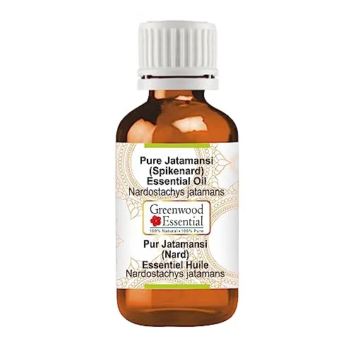 Pure Jatamansi Essential Oil 5ml - 100% Natural & Therapeutic Grade, Vegan, Cruelty-Free